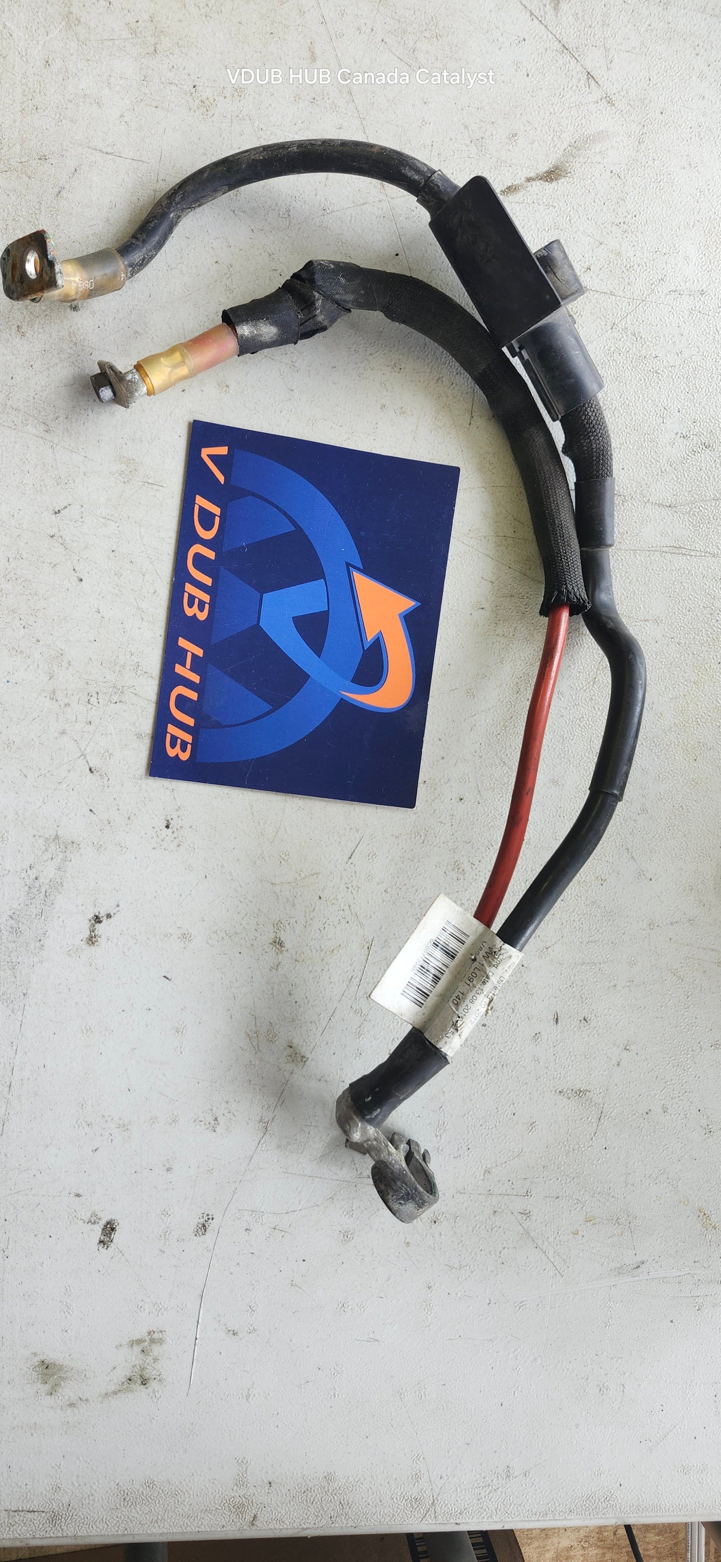 B7 battery cables 5C0971228E