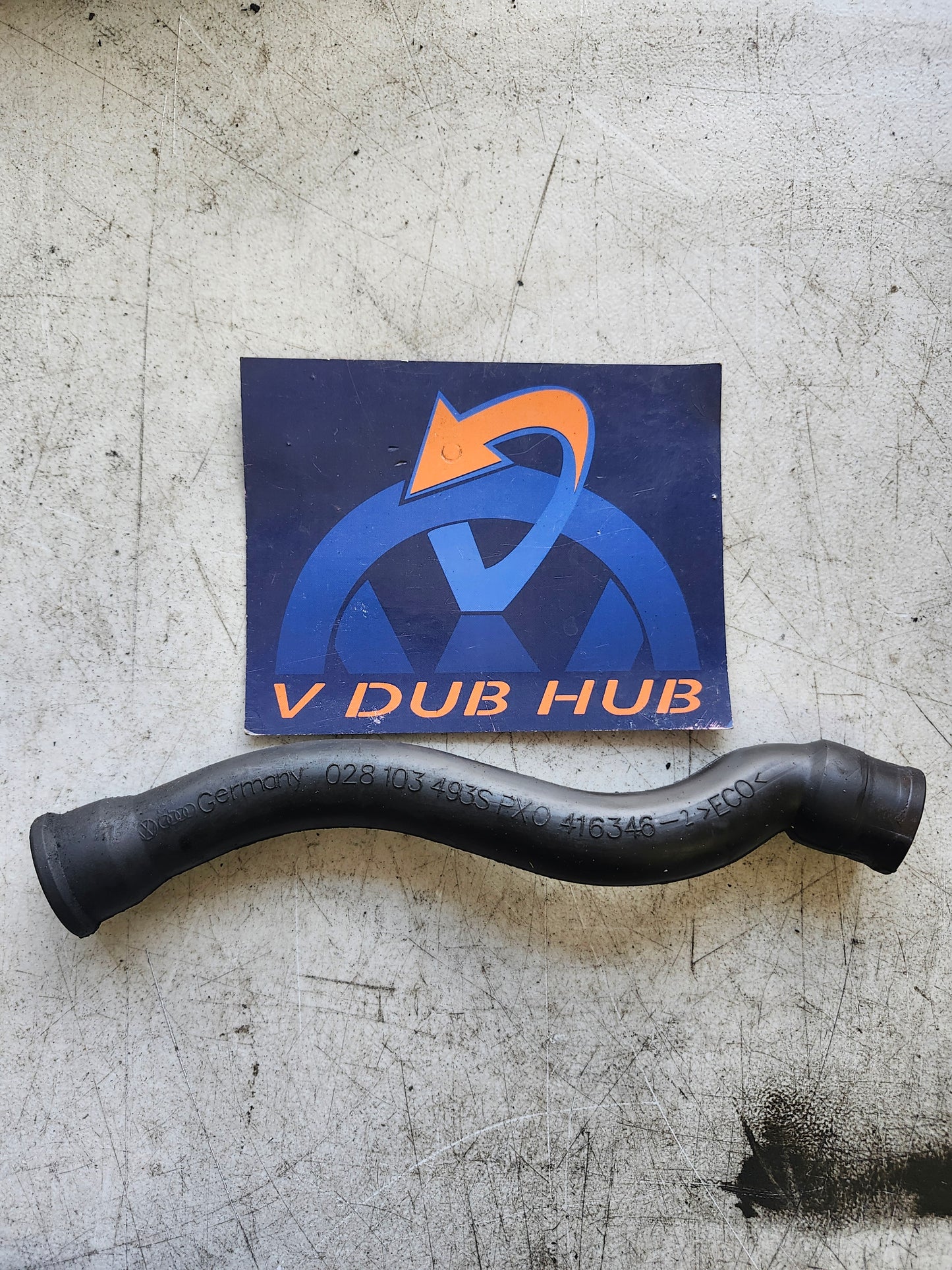 MK3 B4 Engine Crankcase Breather Hose 028103493S