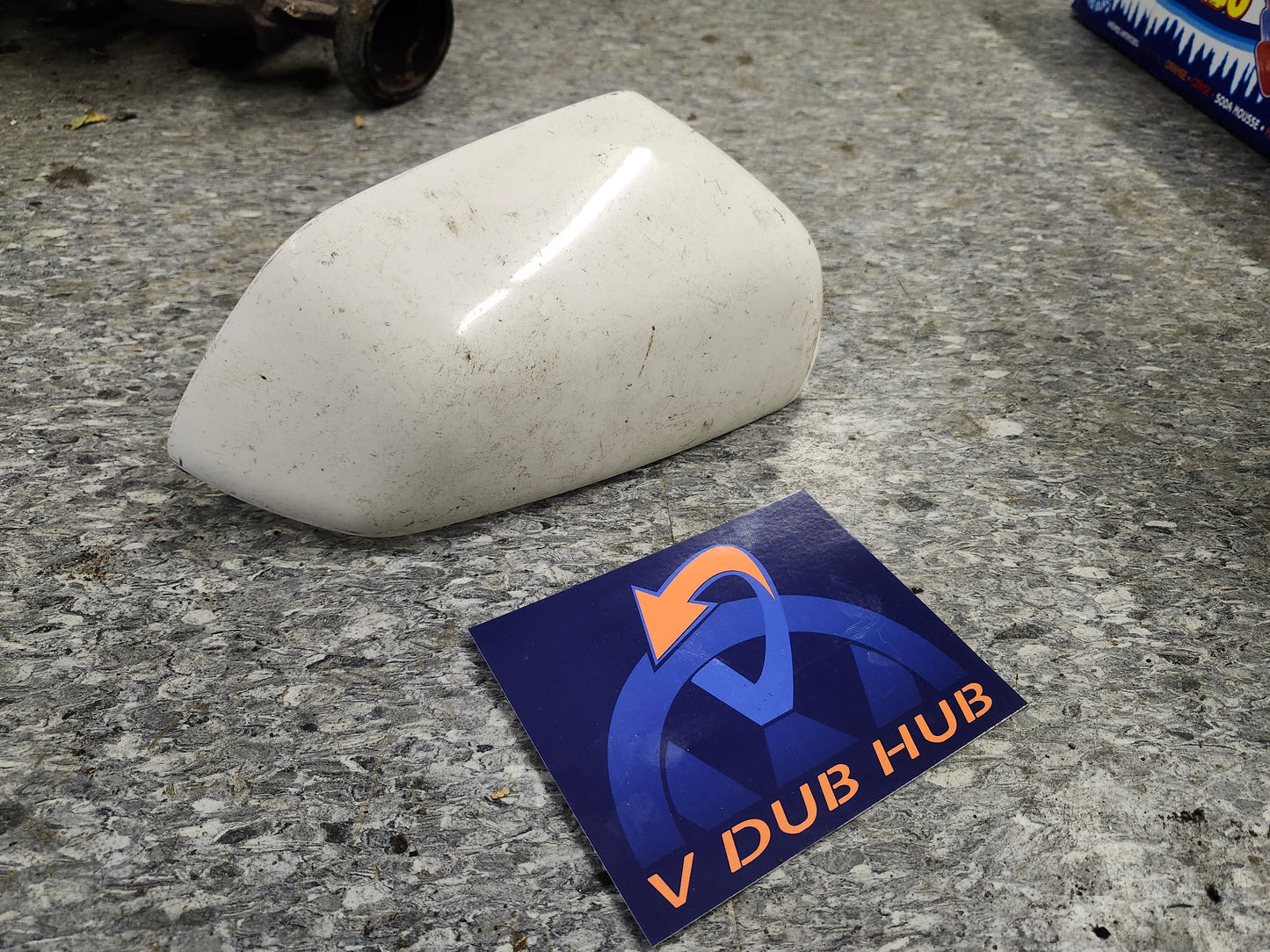 MK4 Golf City Mirror SHELL white