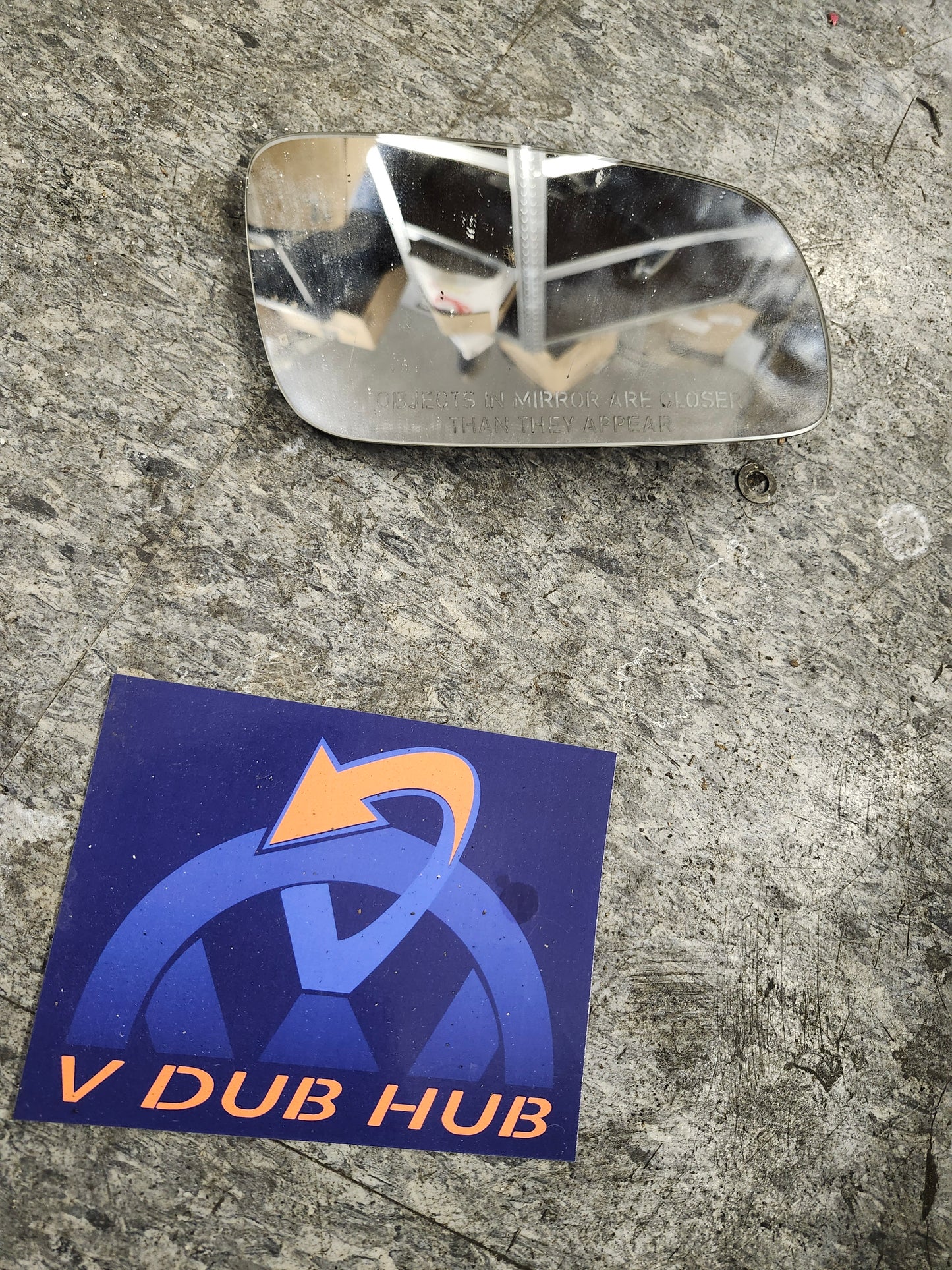 MK4/B5 Passenger Side Mirror glass