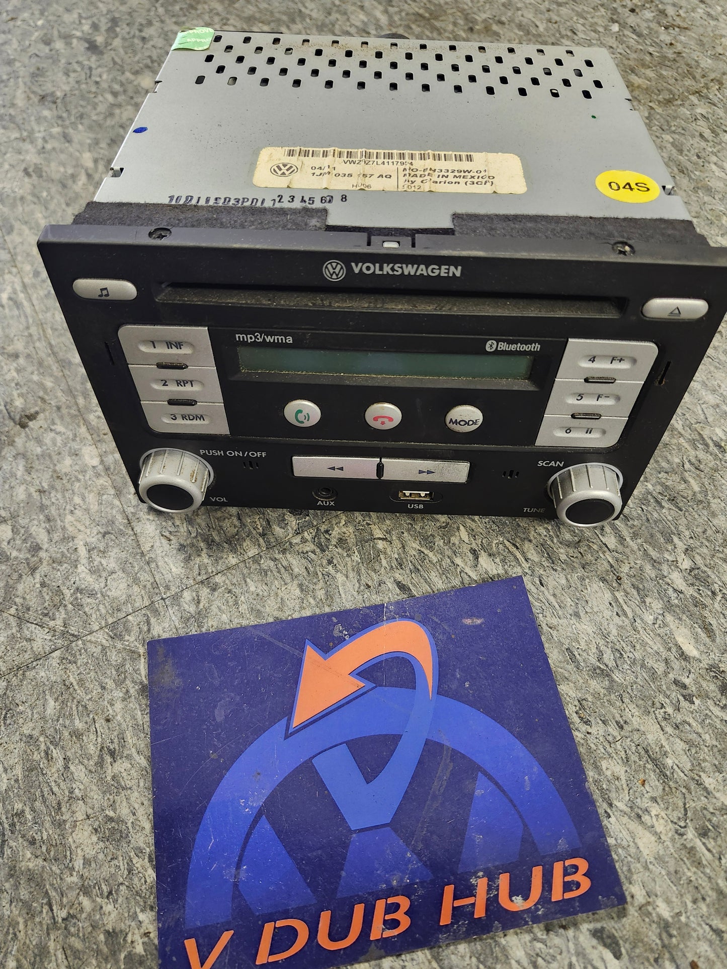 City radio, Bluetooth cd aux