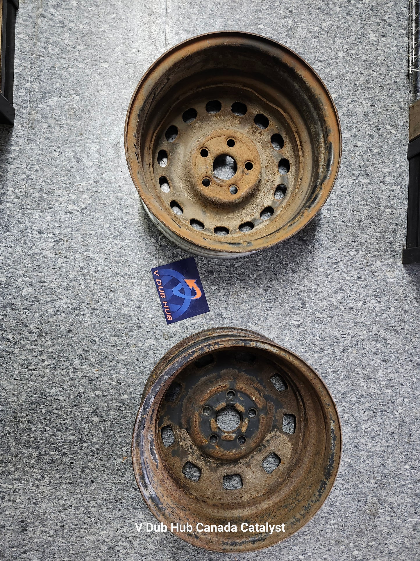 Eurovan steel rim