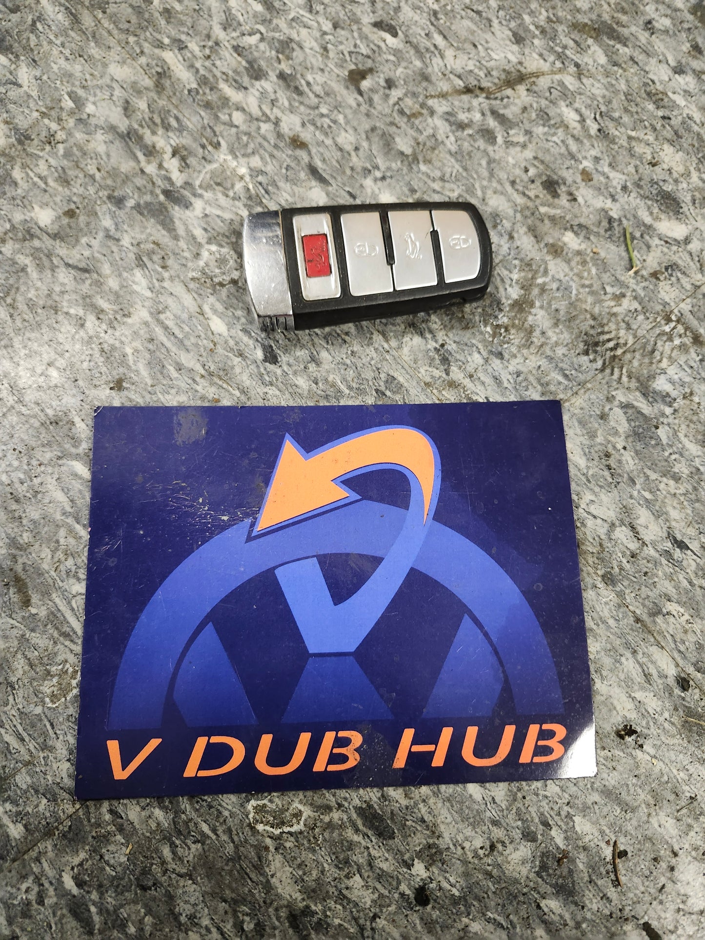 B6 key fob