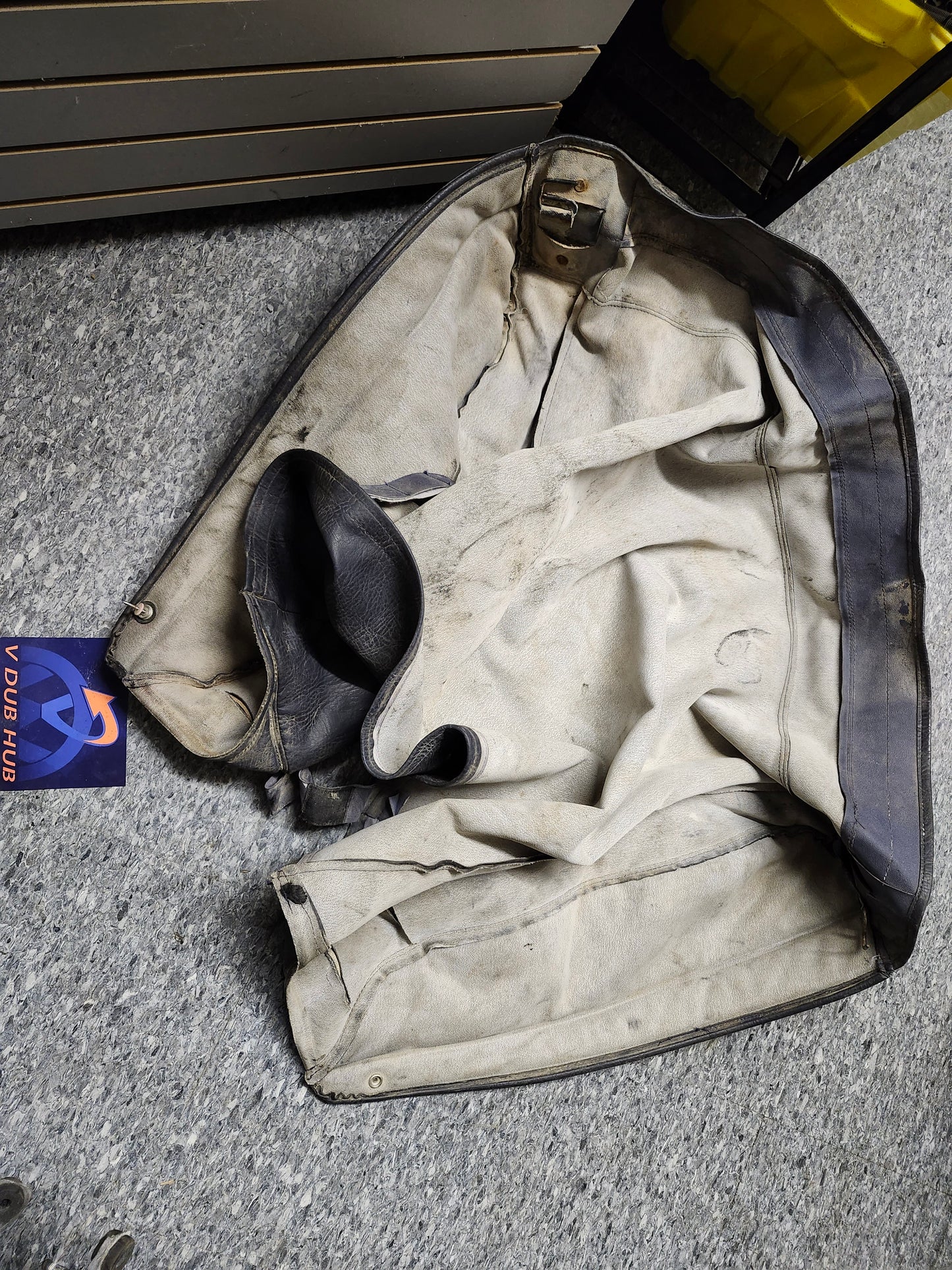 Mk1 cabriolet blue soft top cover