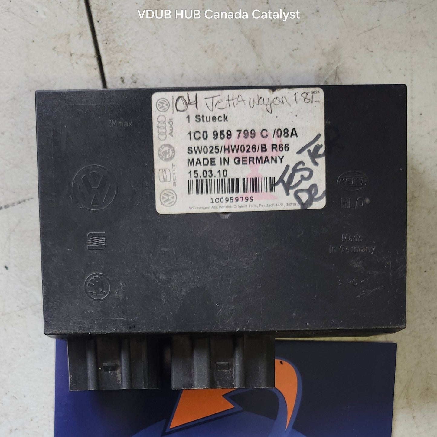 MK4 Comfort Control Module 1C0959799C /08A