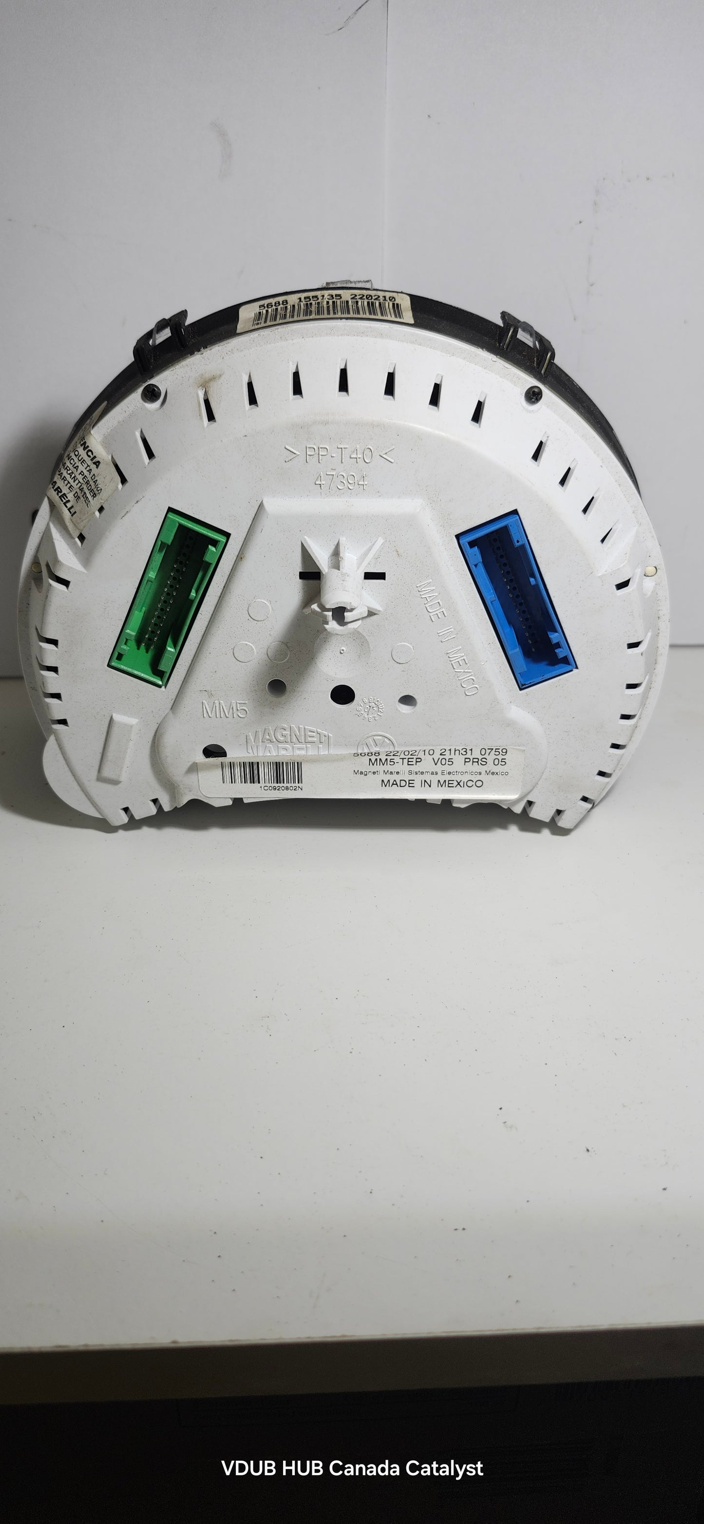 New Beetle Instrument CLUSTER 1C0920802N