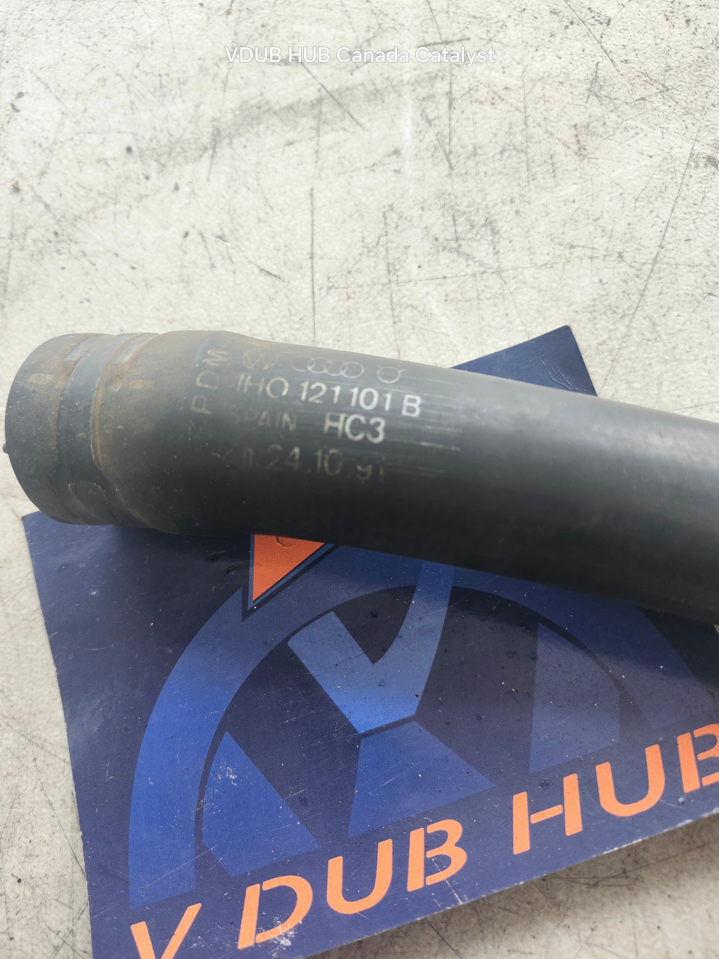 MK3 UPPER RAD HOSE 1H0121101B