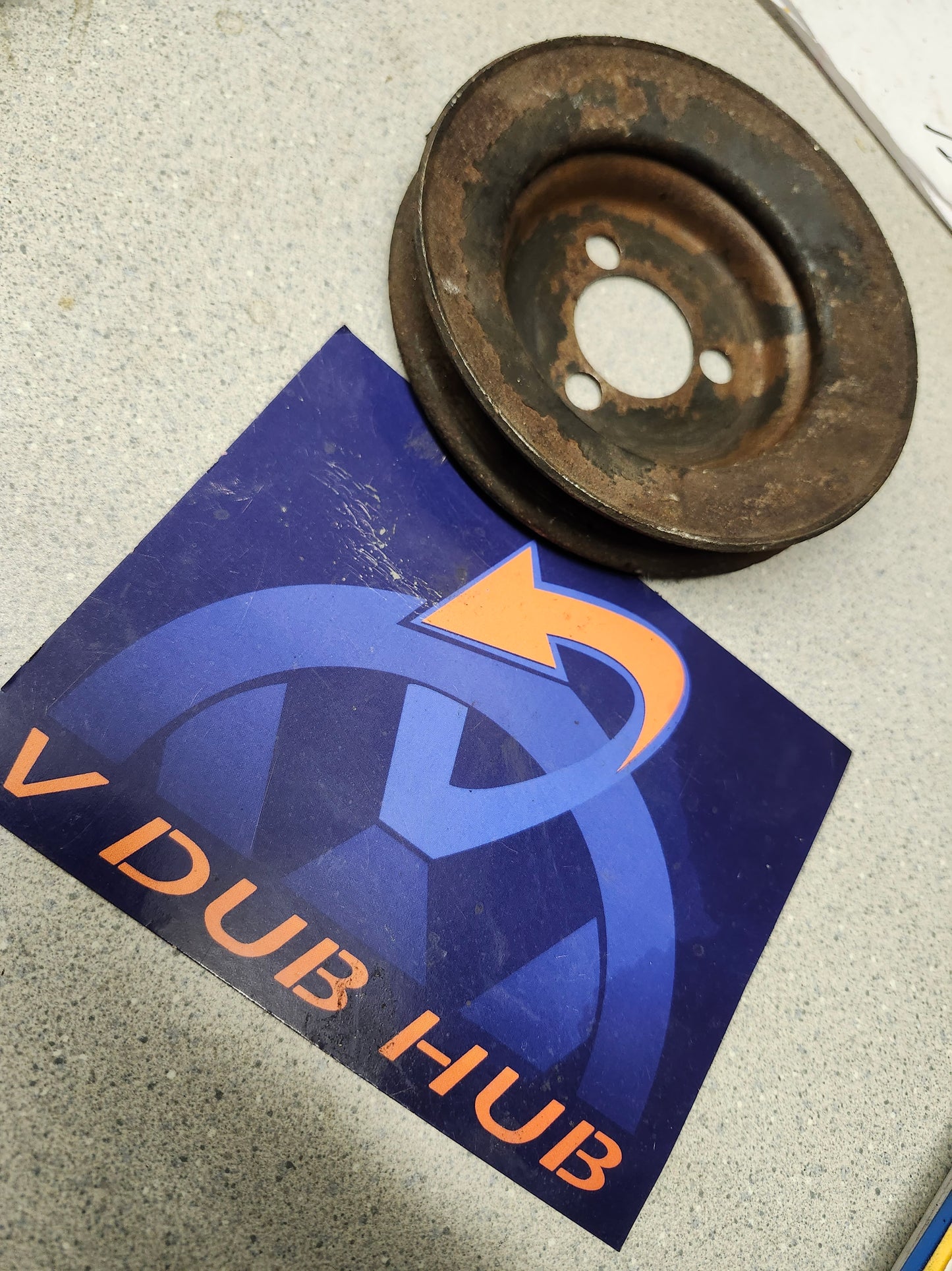 MK2 1.6L Diesel Water Pump PULLEY 068121031K