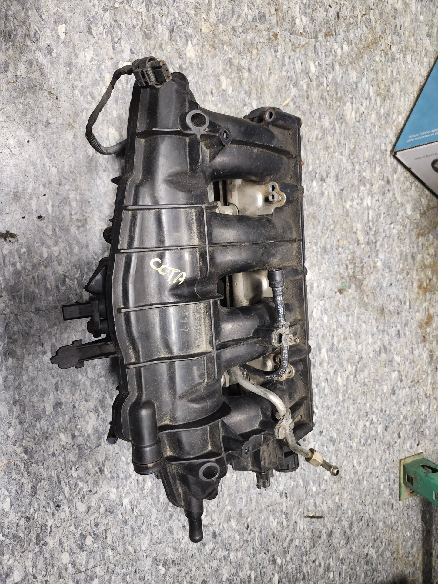 Ccta intake and rail