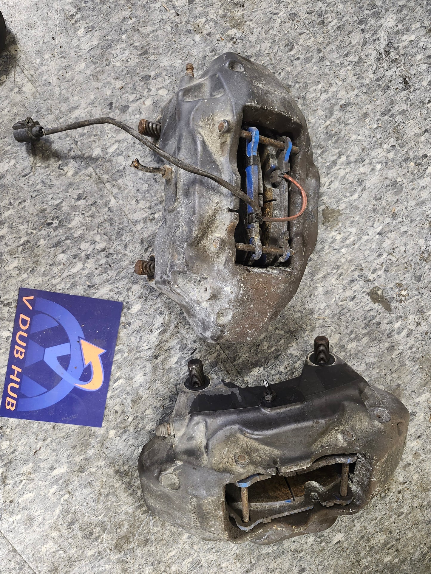 Touareg brembo front calipers