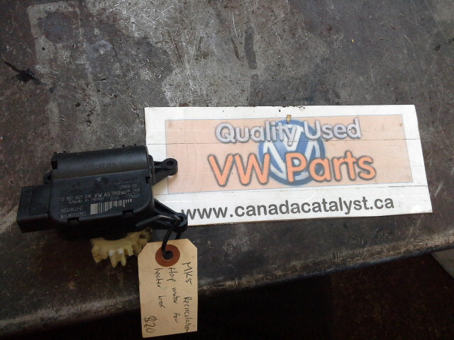 MK5 Recirculation Flap MOTOR 1K0907511C