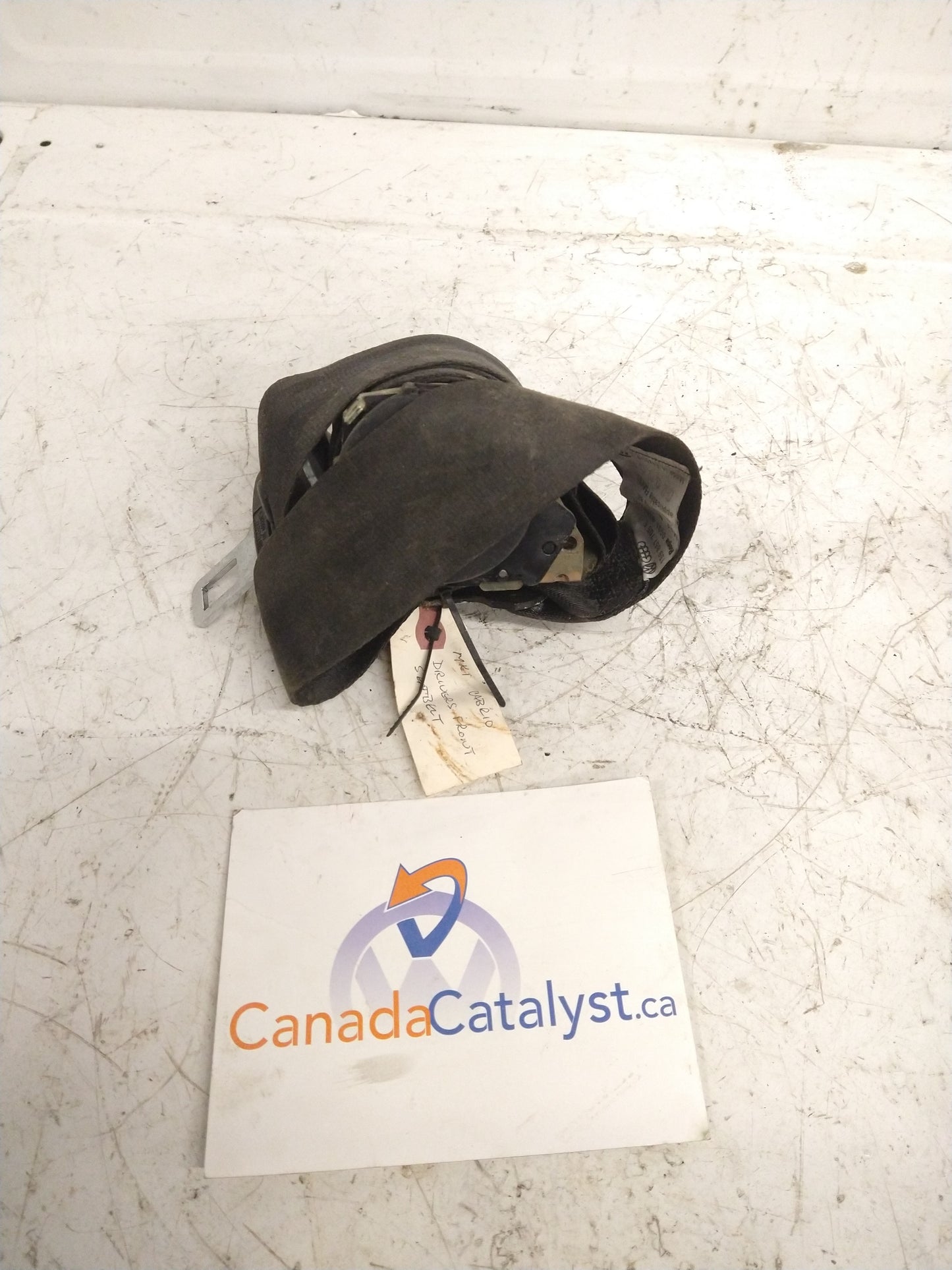 MK1 Cabriolet Front Driver SEAT BELT