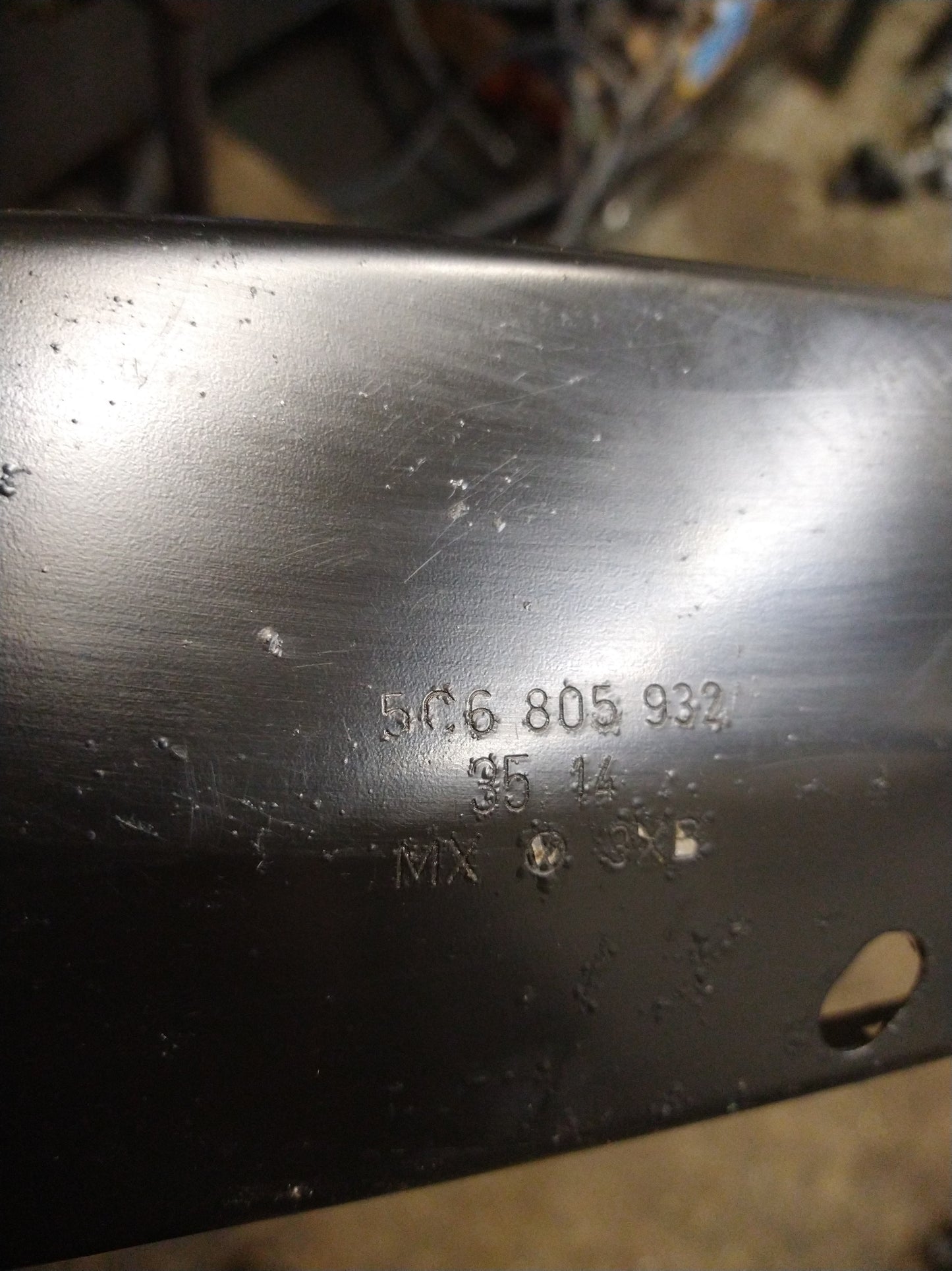 MK7 Jetta Radiator Support Bracket 5C6805931