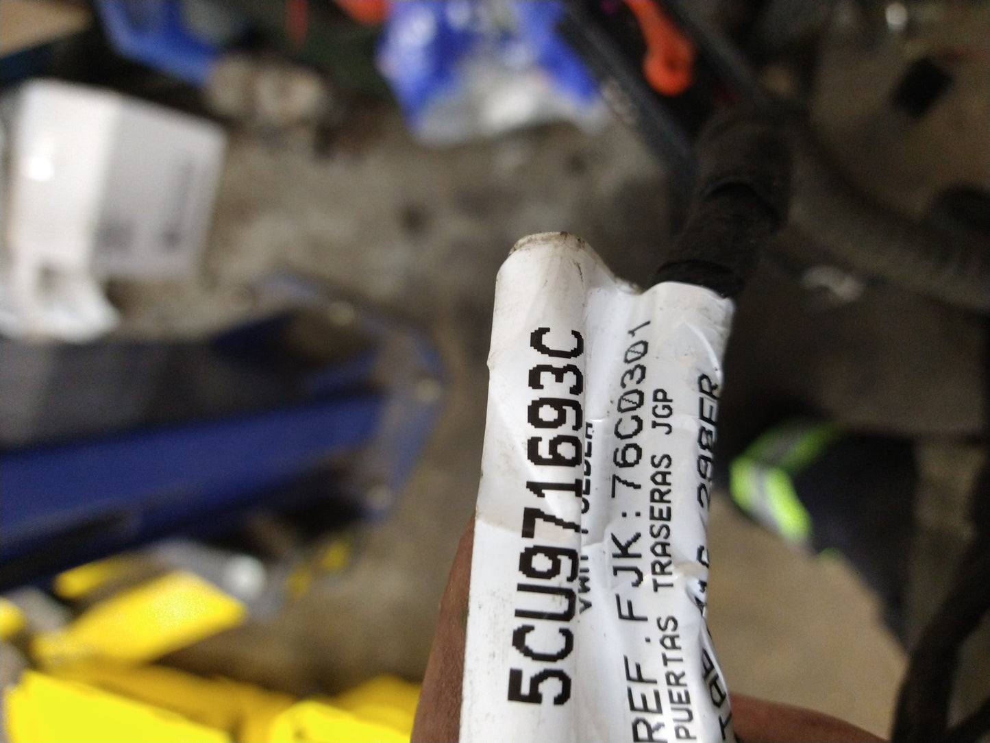 MK6/MK7 Jetta Driver Door WIRE HARNESS 5CU971693C