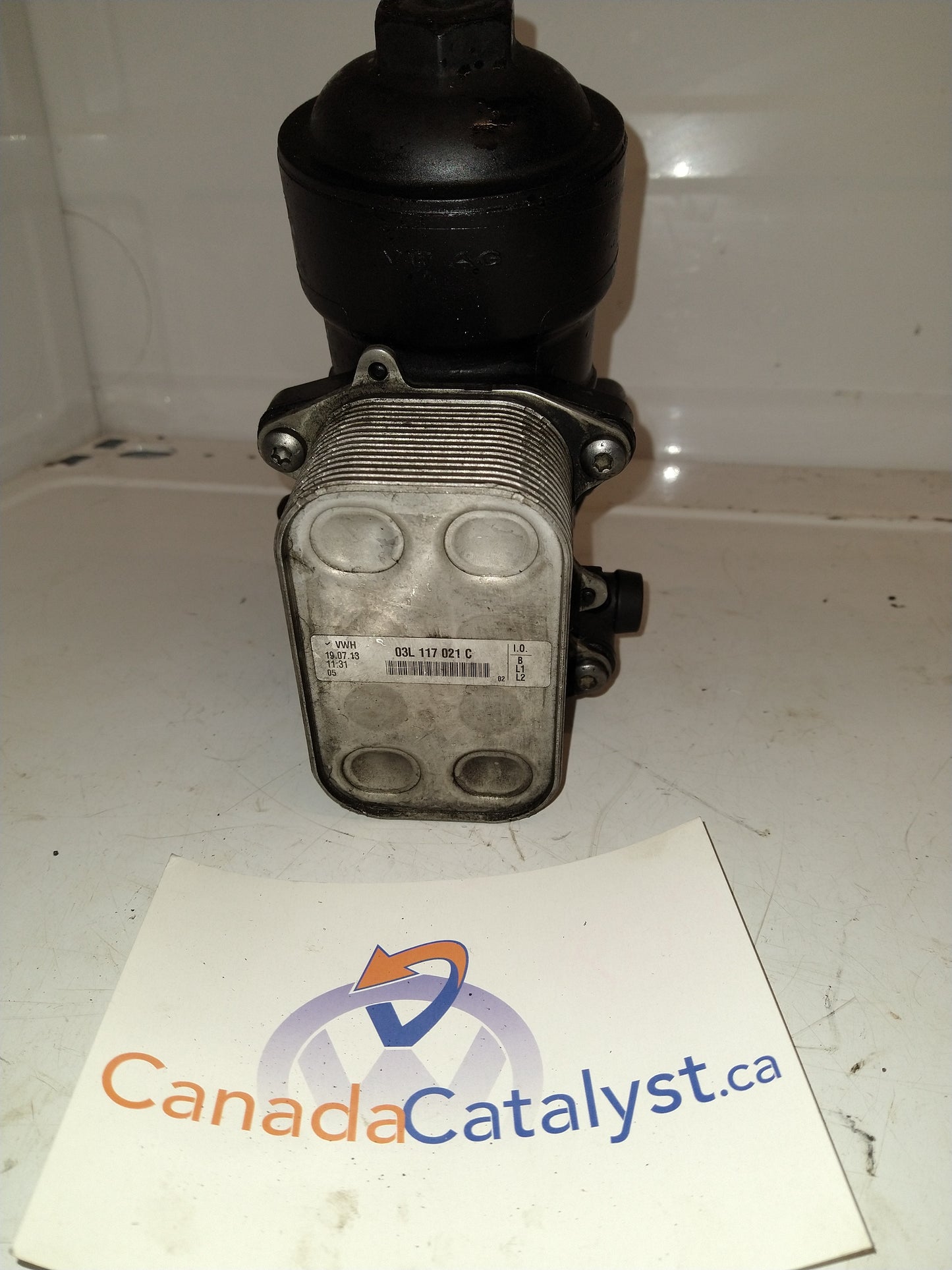 B7 TDI Oil Filter HOUSING