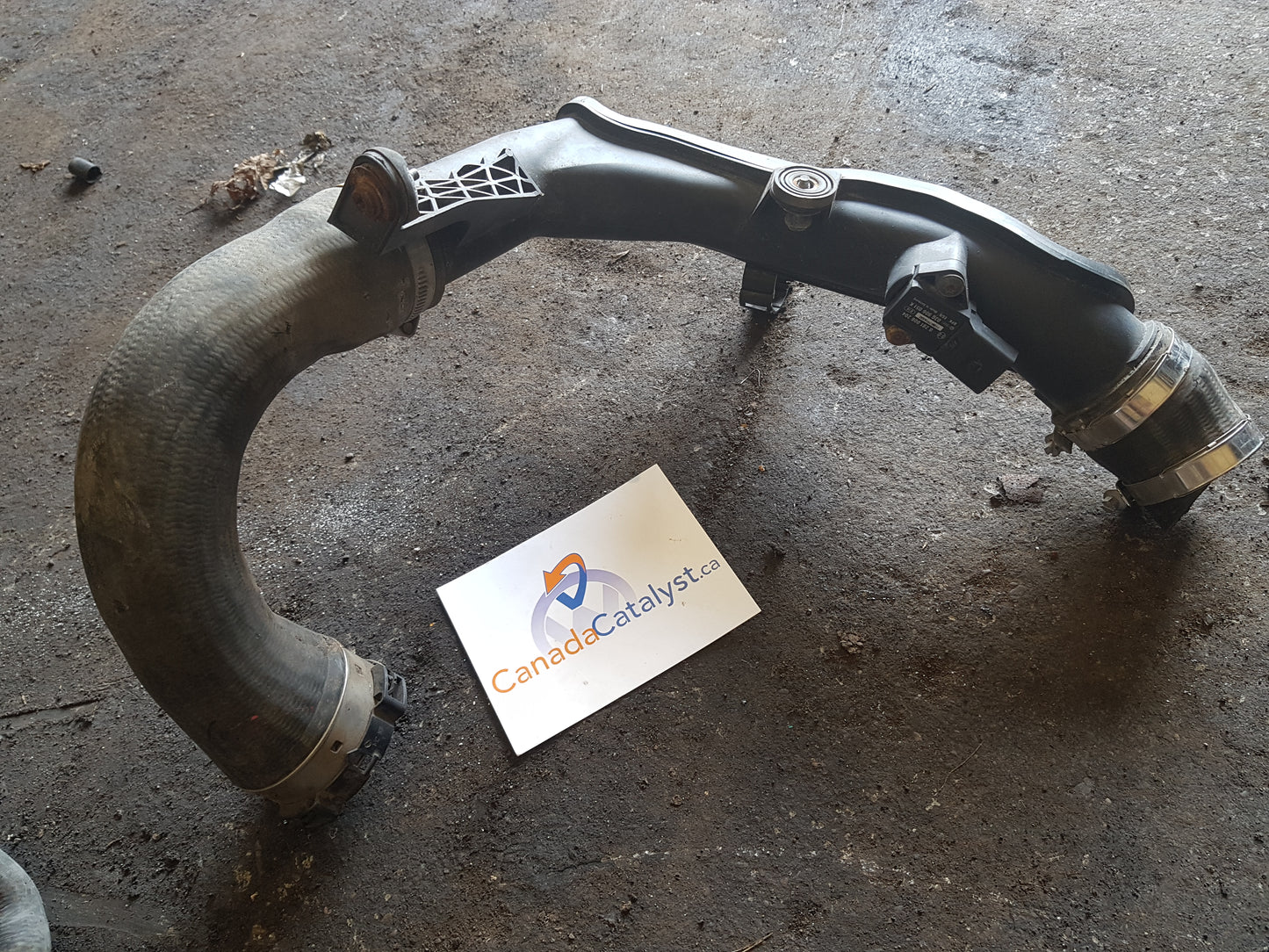 MK5 MK6 Diesel Pressure PIPE 1K0145770AG with rubber connection hose