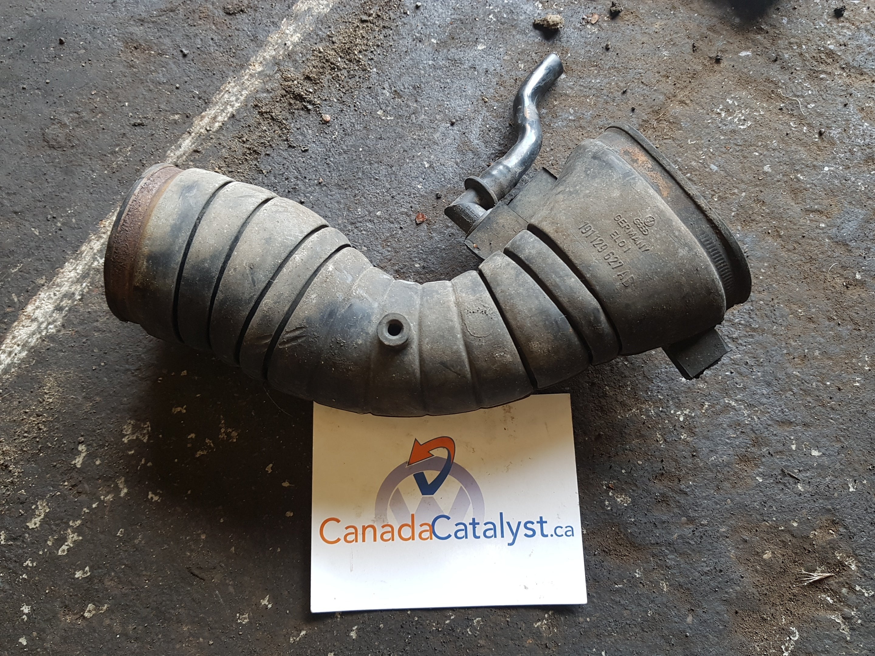 MK2 Air Intake HOSE V DUB HUB