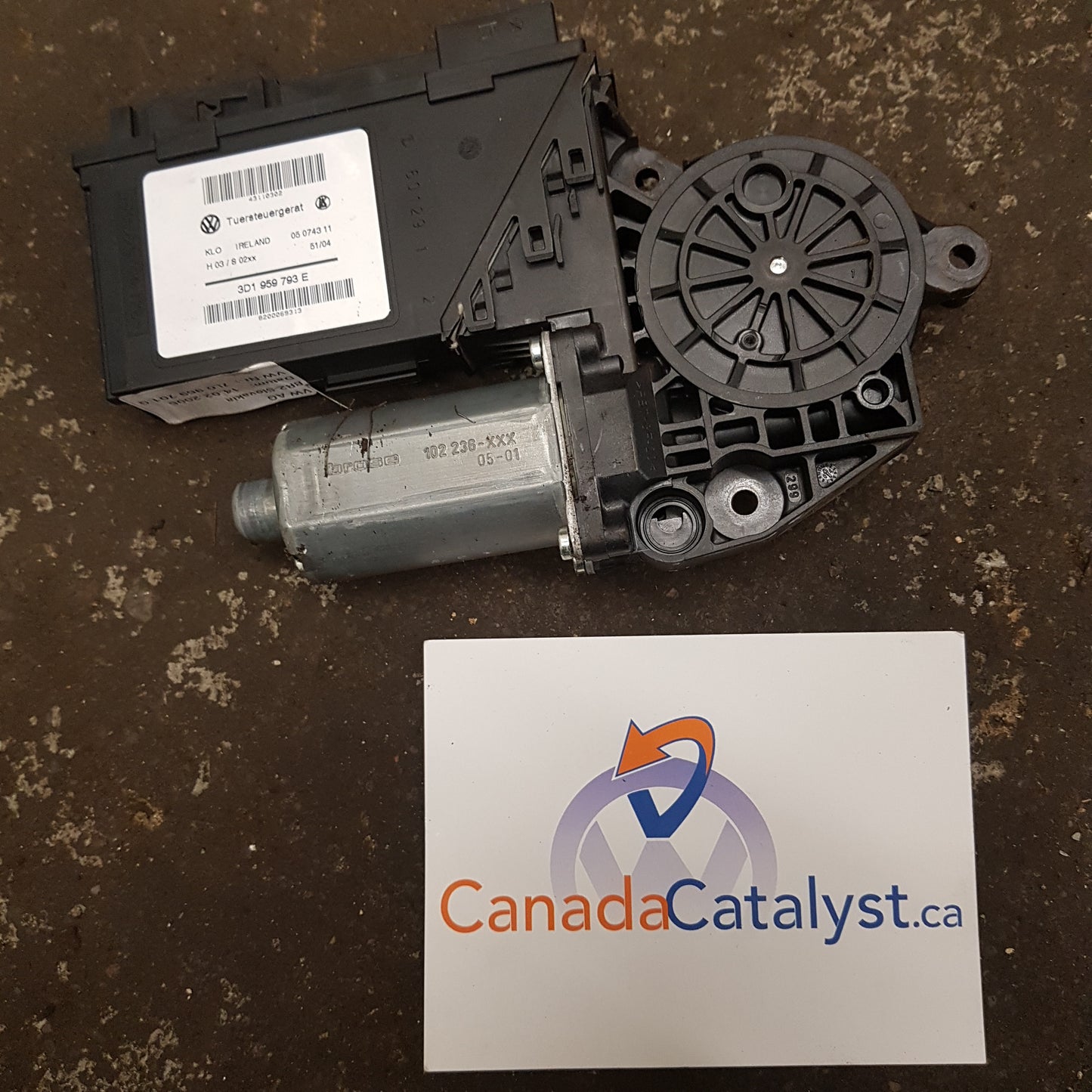 Touareg Driver Power Window MOTOR 3D1959793E