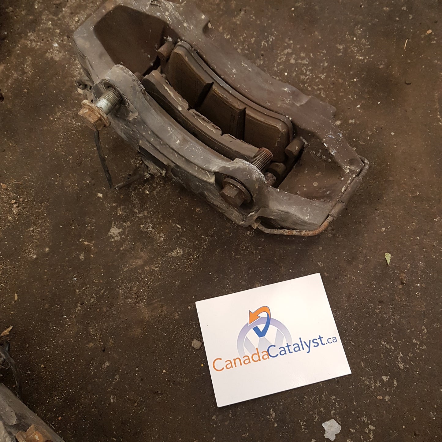 2005 Touareg Front Passenger Side CALIPER - Brembo
