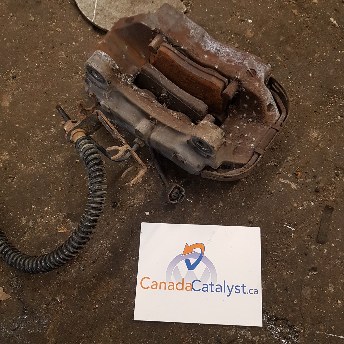 2005 Touareg Rear Driver CALIPER - Brembo