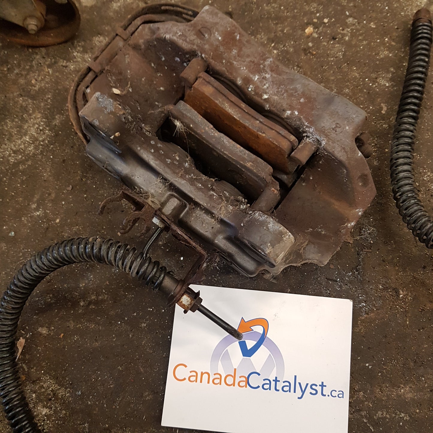 2005 Touareg Rear Passenger CALIPER - Brembo