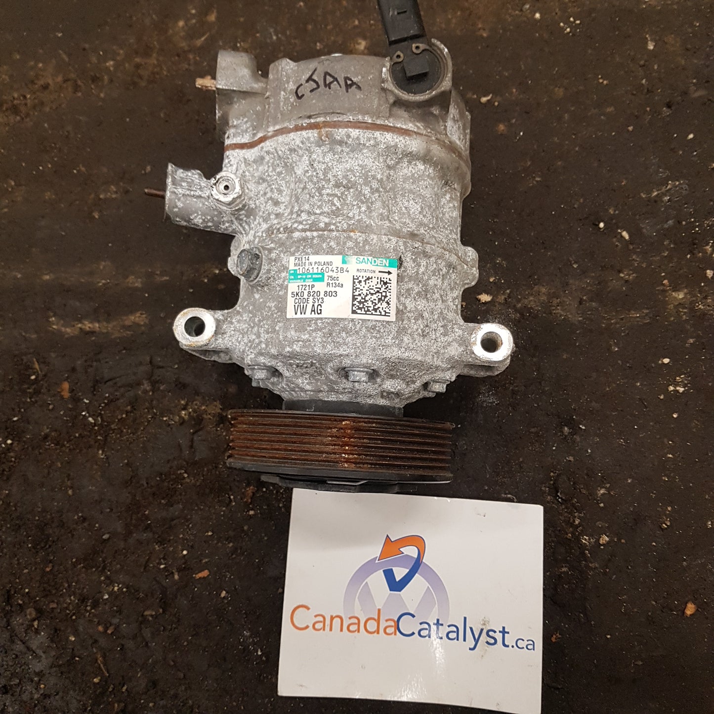 MK6 2.0L TDI A/C Compressor