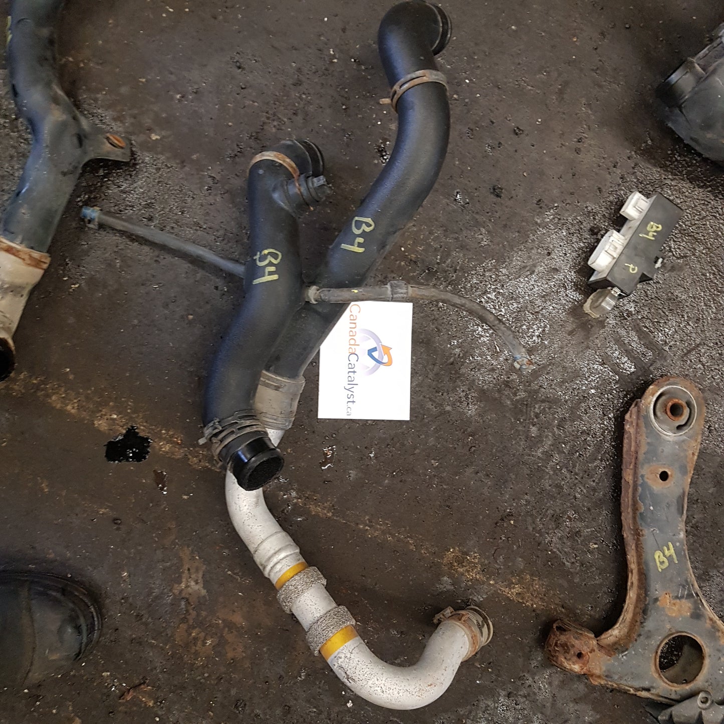 B4 TDI Intercooler Pressure PIPE - Cold Side