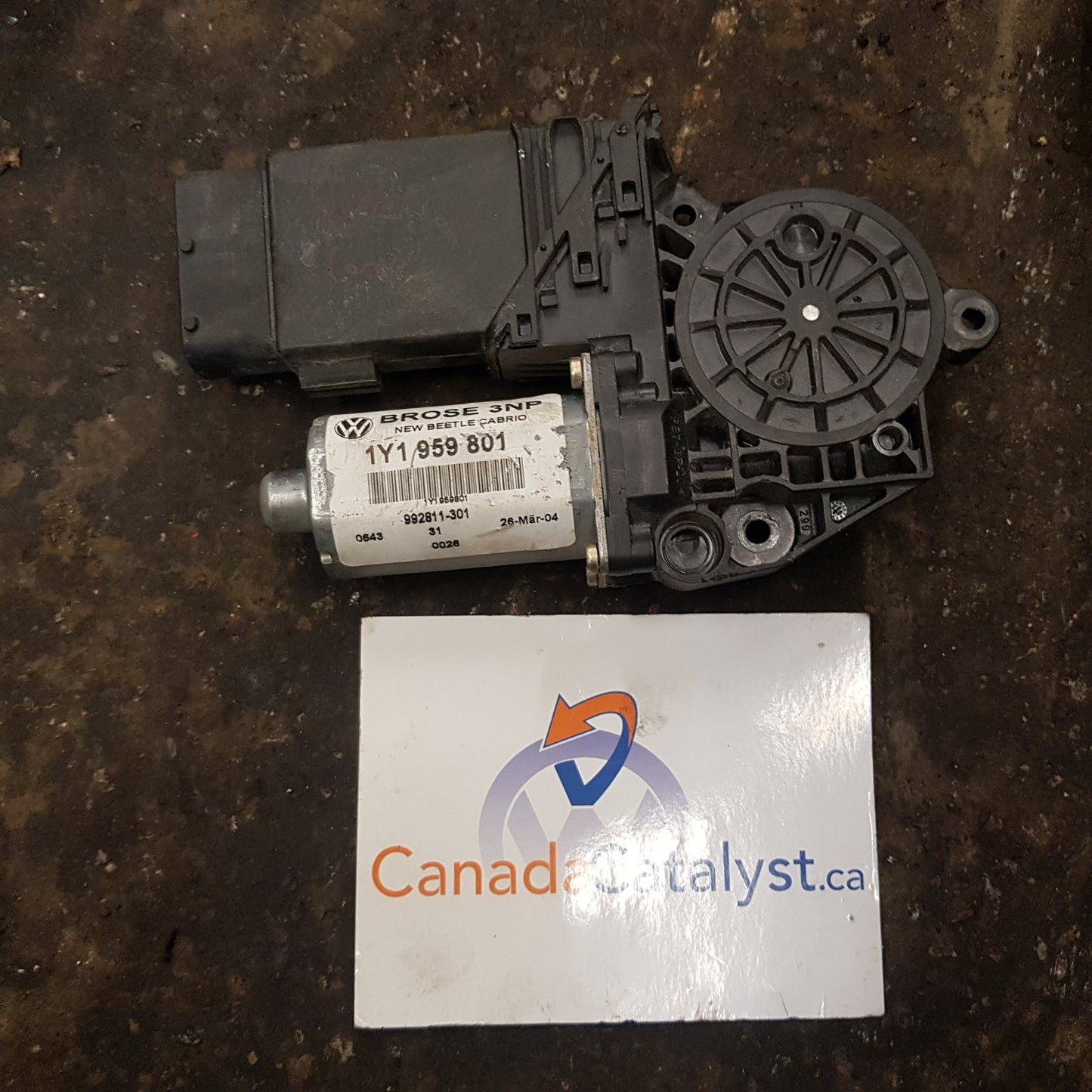 New Beetle Convertible Power Window MOTOR 1Y1959801