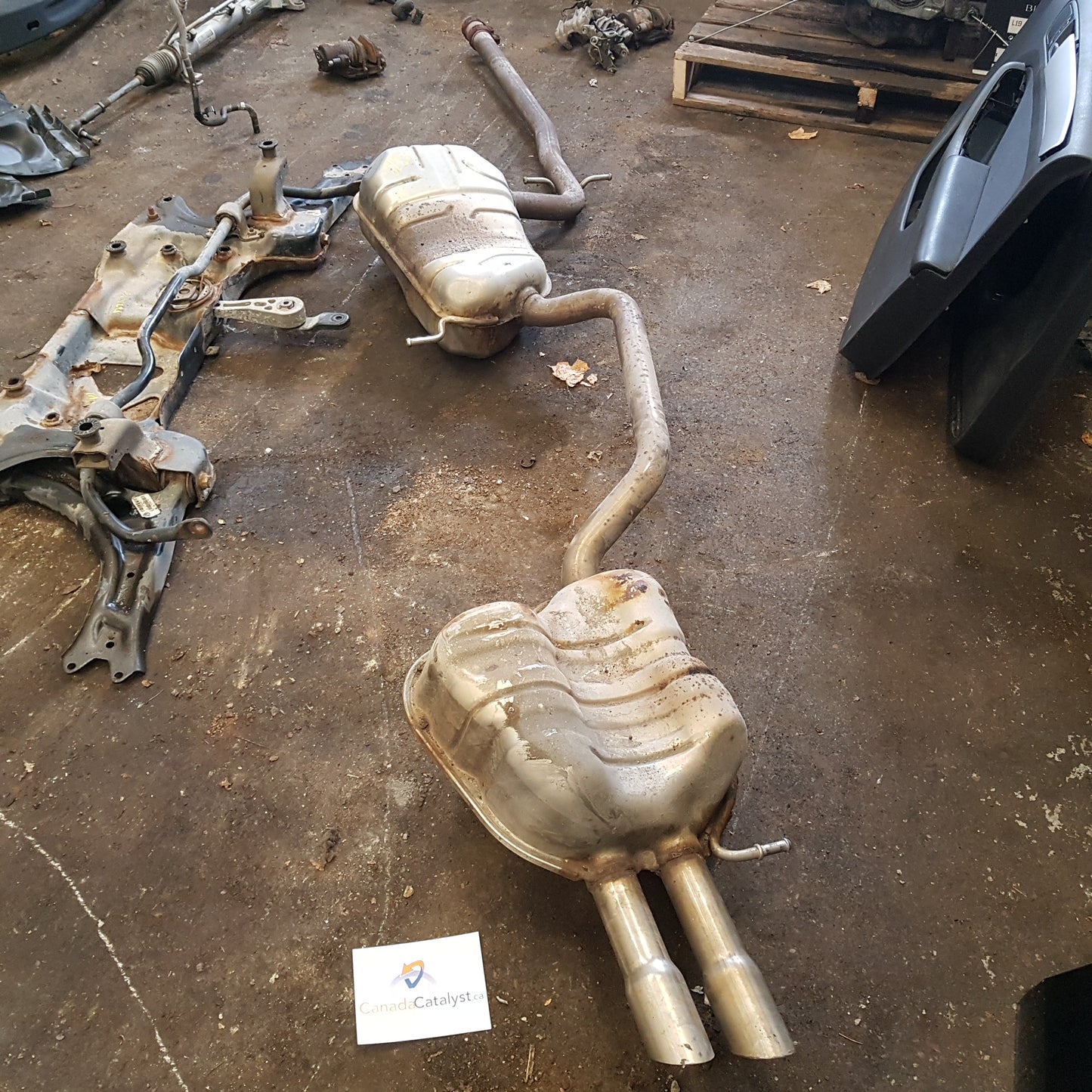 MK6 Jetta 2.0L Exhaust SYSTEM