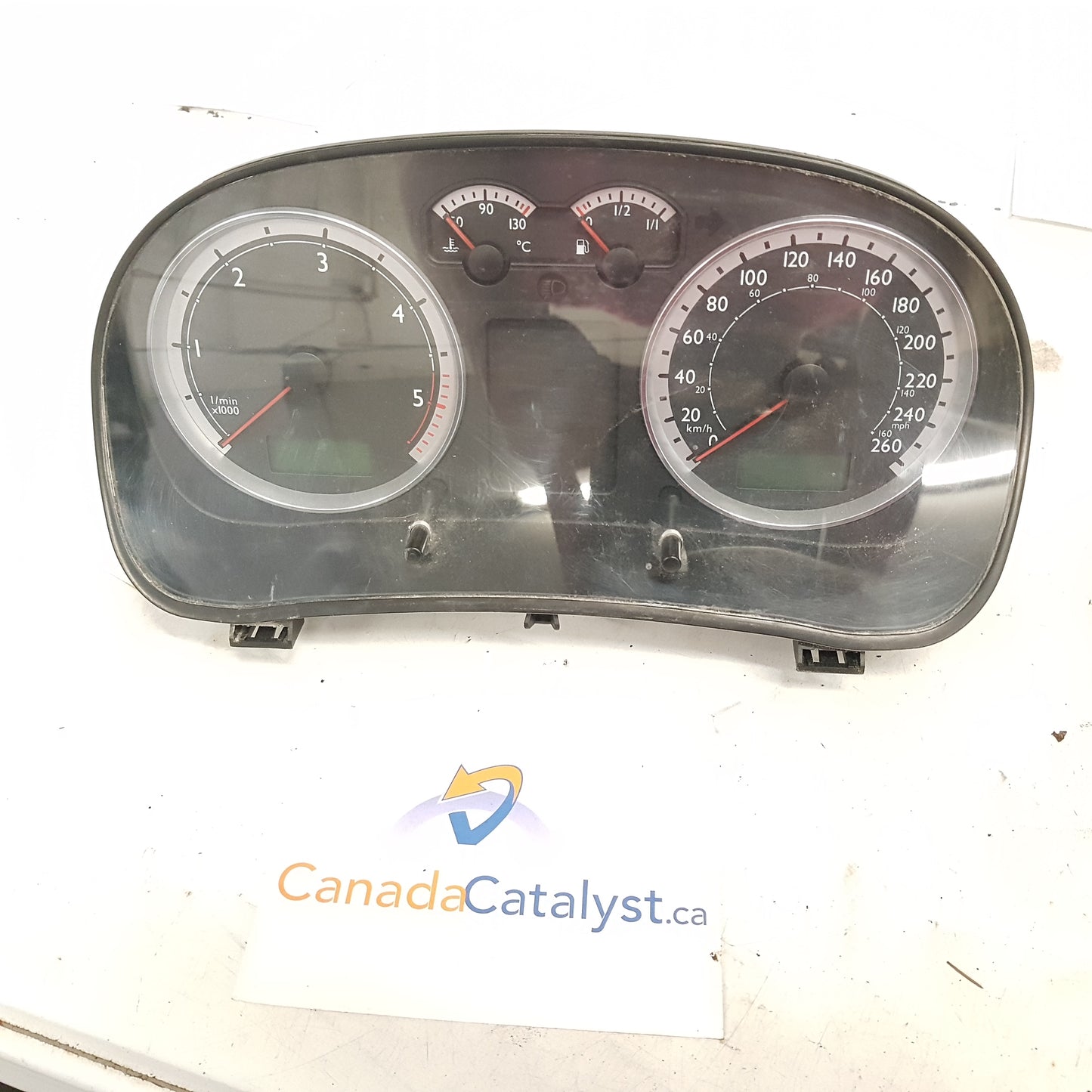 MK4 Chrome Rings Instrument CLUSTER