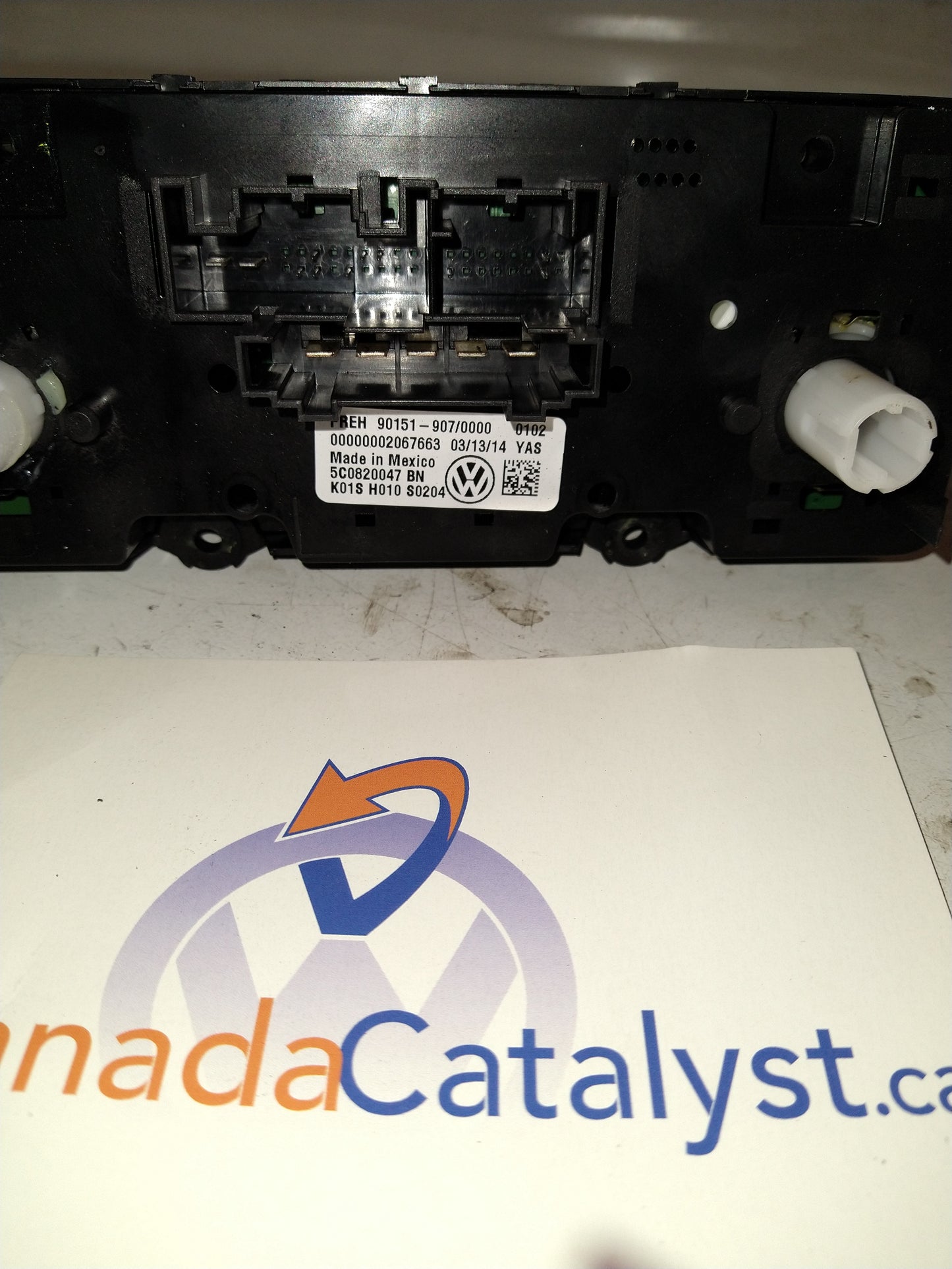 MK6 Jetta HVAC Controls - 5C0820047BN