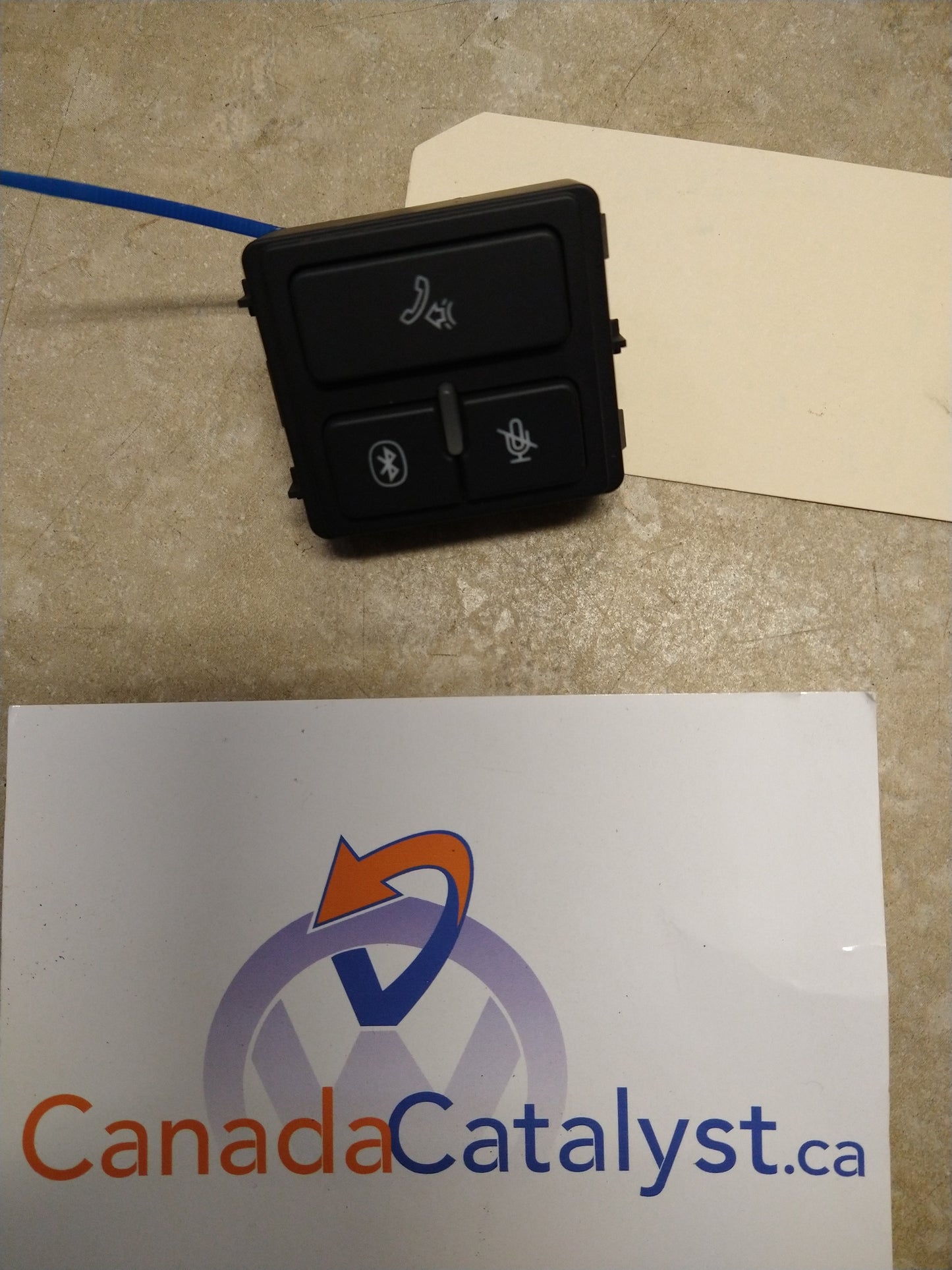 MK6 Wireless Interface Bluetooth Phone Voice SWITCH BUTTON 3C0035624D/3AA035624A