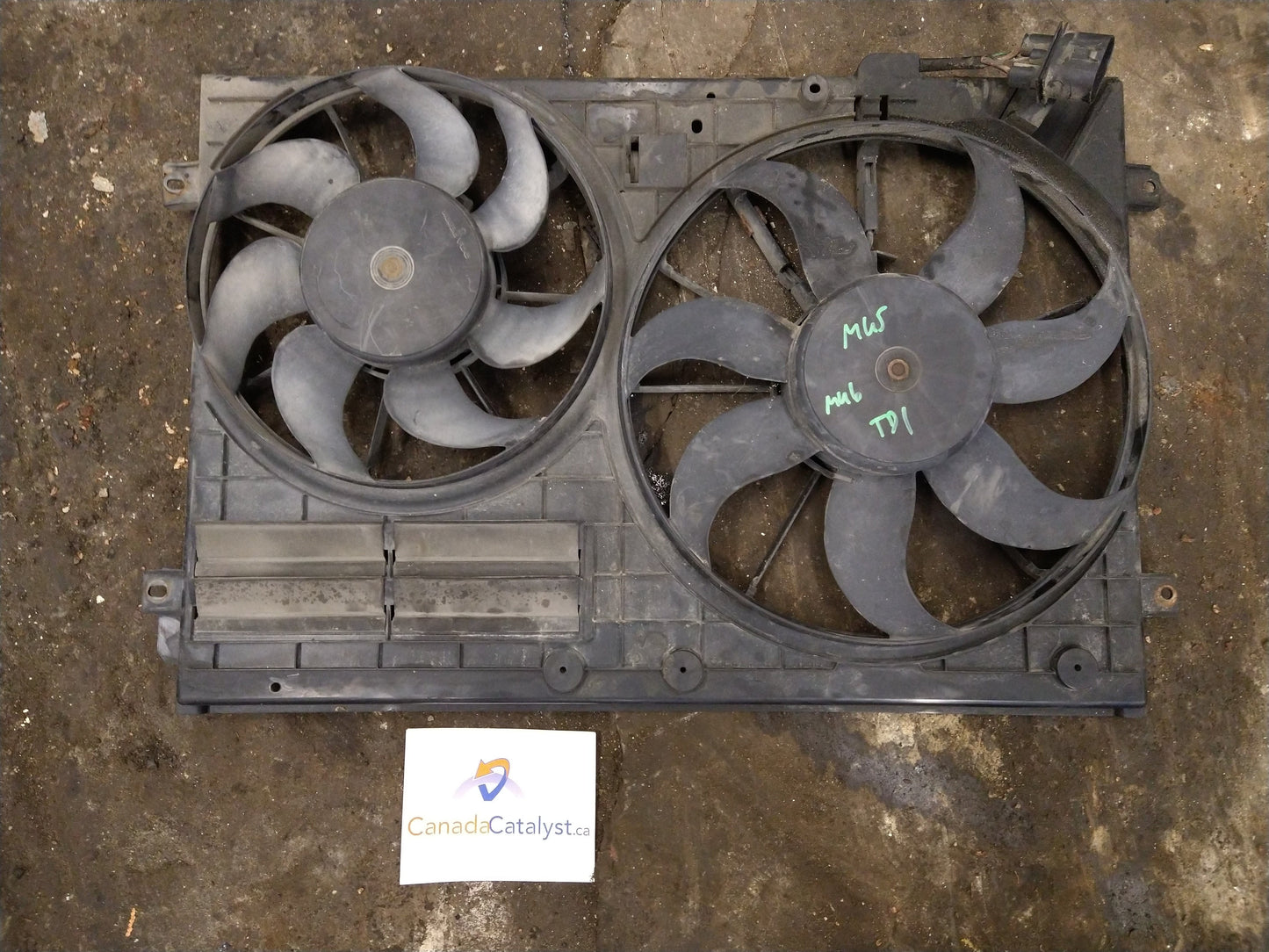 MK5/MK6 Common Rail TDI Fan ASSEMBLY