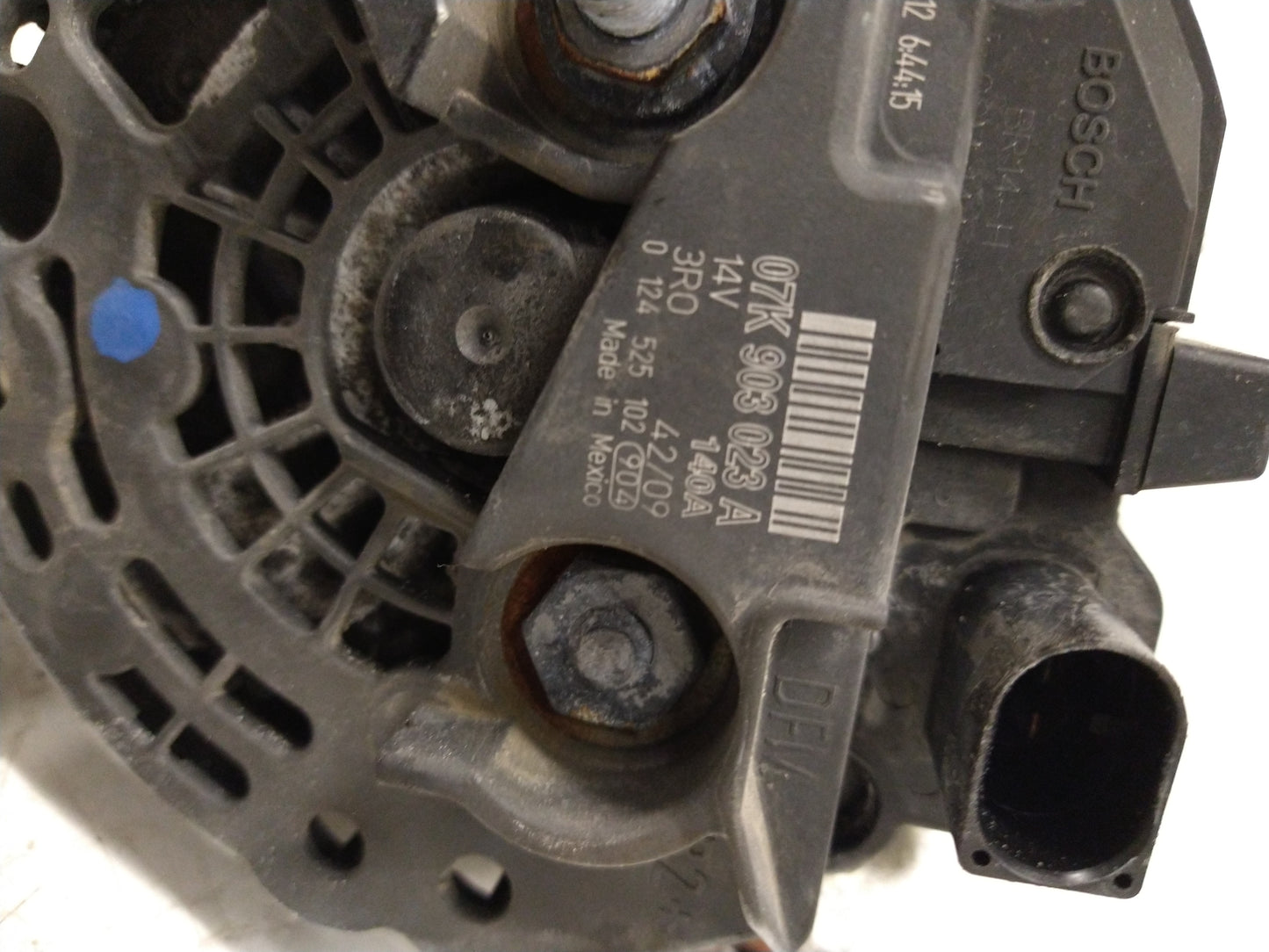 MK6 ALTERNATOR 140 AMP 2.5L gas manual 07K903023A