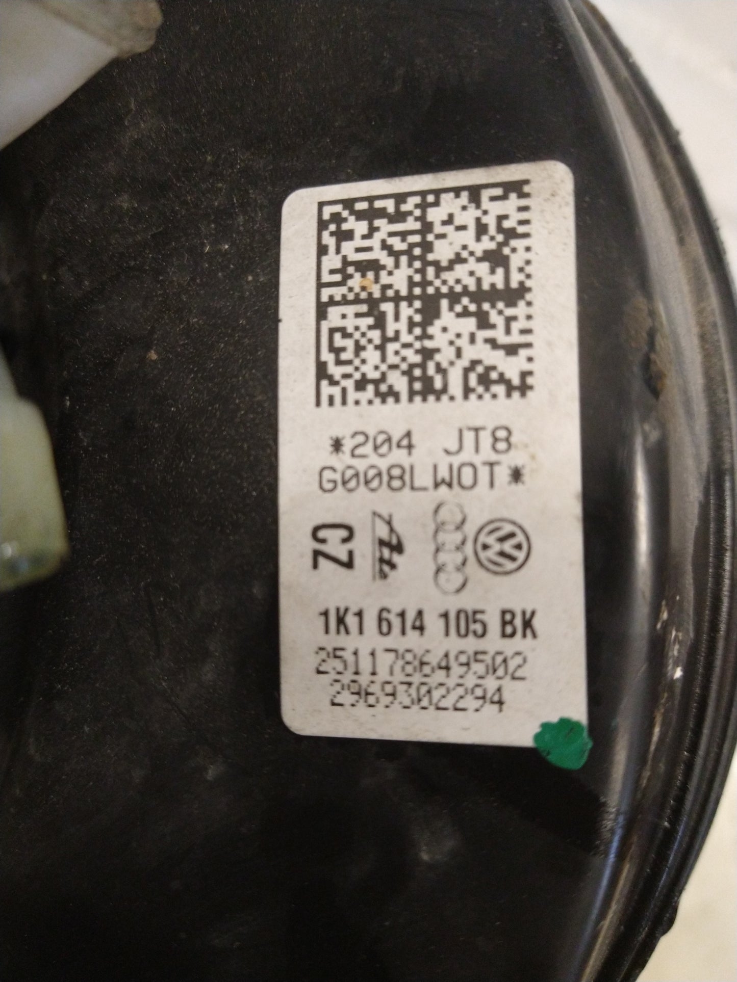 MK6 Brake BOOSTER With Master CYLINDER 1K1614105BK