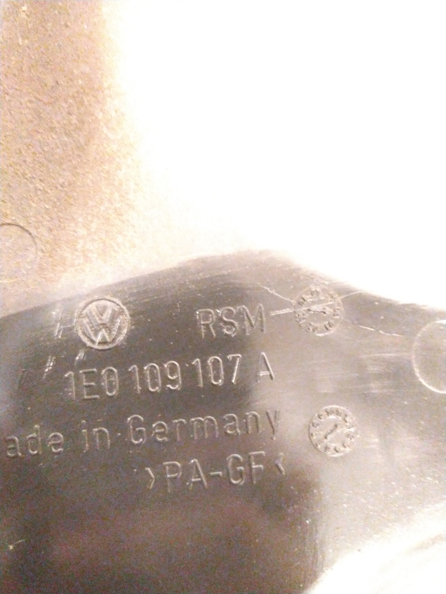 MK3 Outer Timing COVER 1E0109107A