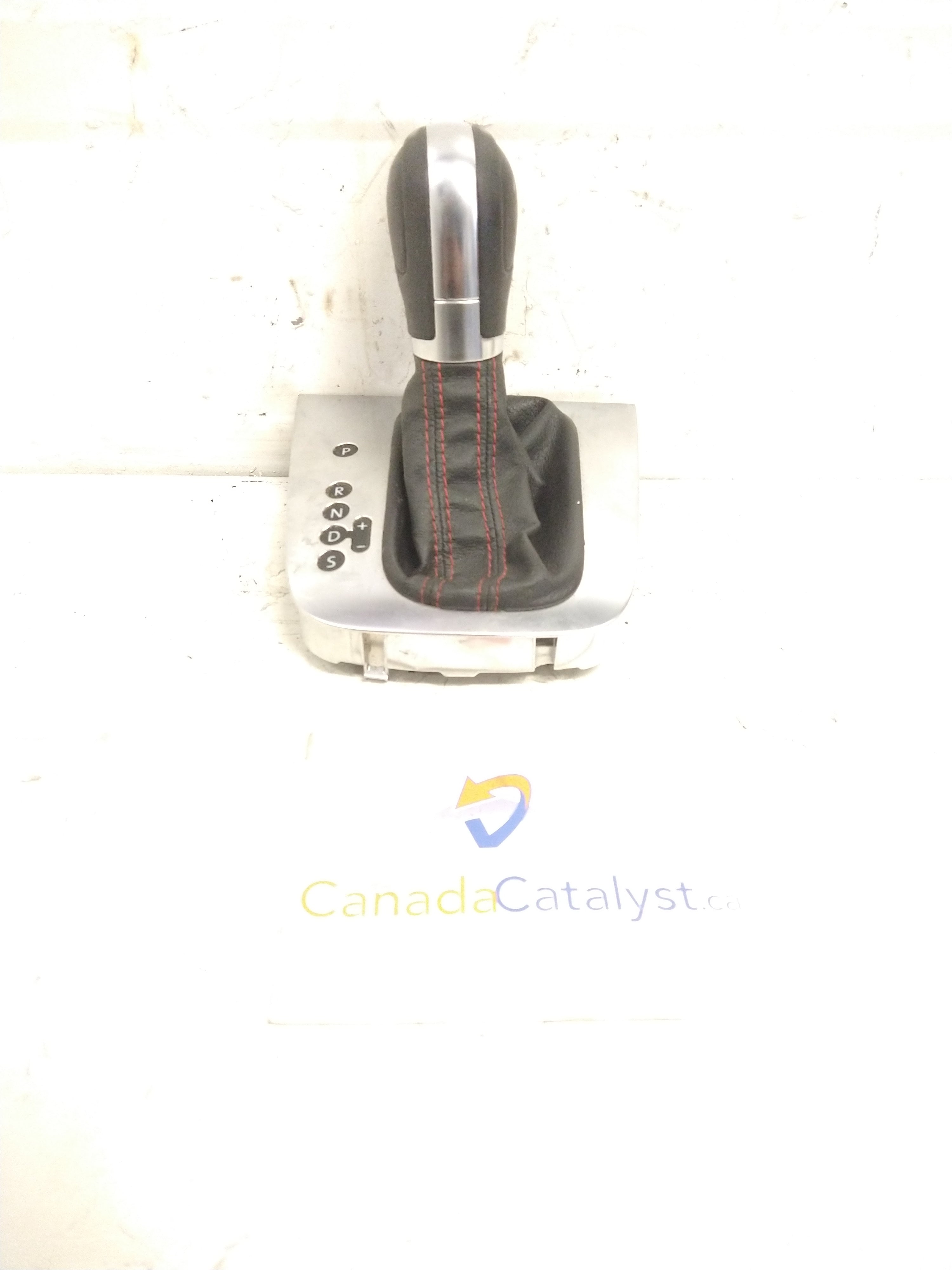 MK6 Jetta DSG Automatic SHIFTER BOOT Red Stitches V DUB HUB