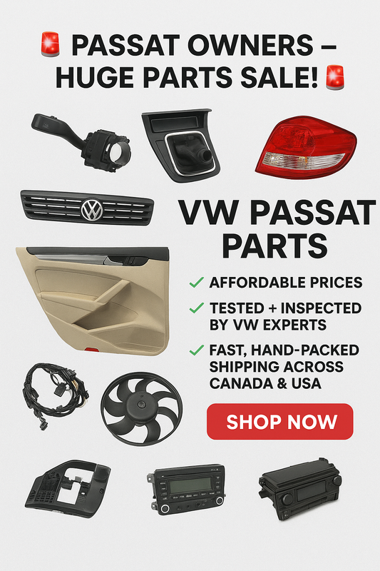 OEM & Used VW Passat Parts for Sale | V DUB HUB Canada