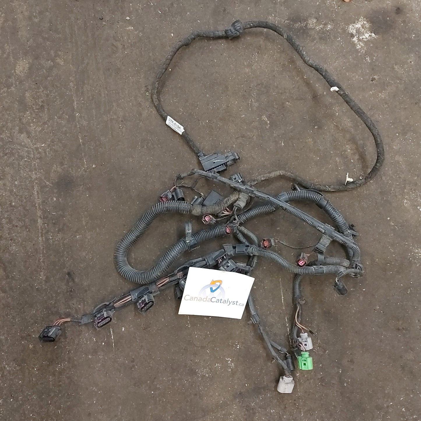 MK5 2.5L Engine Side Wire Harness 07K972619A