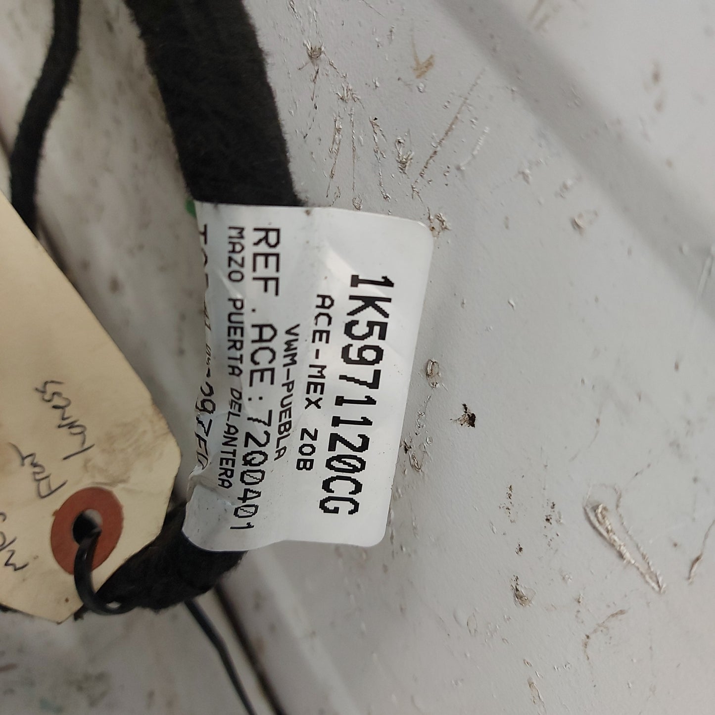 Mk5 driver door harness