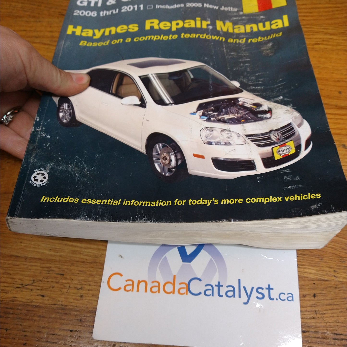 VW Jetta Rabbit GI Golf Automotive Repair Manual: 2006-2011 by Haynes