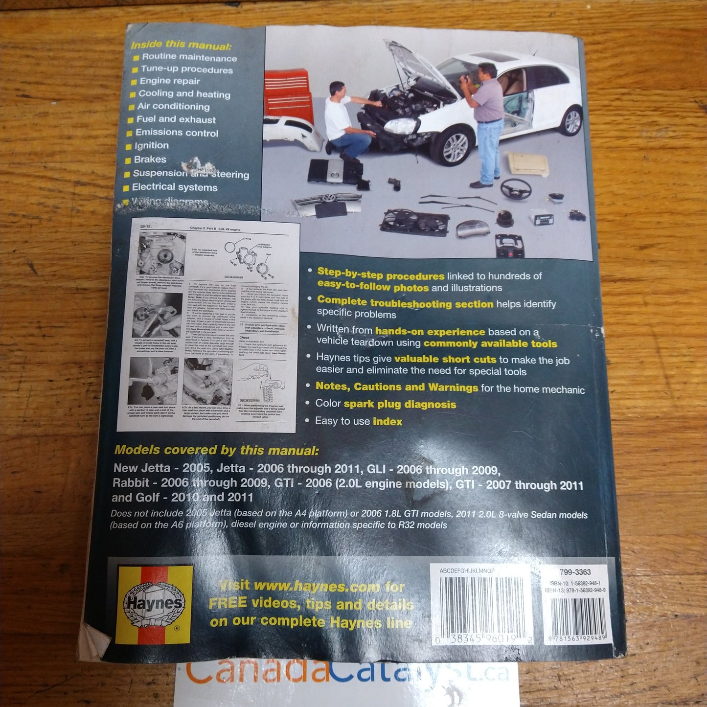 VW Jetta Rabbit GI Golf Automotive Repair Manual: 2006-2011 by Haynes