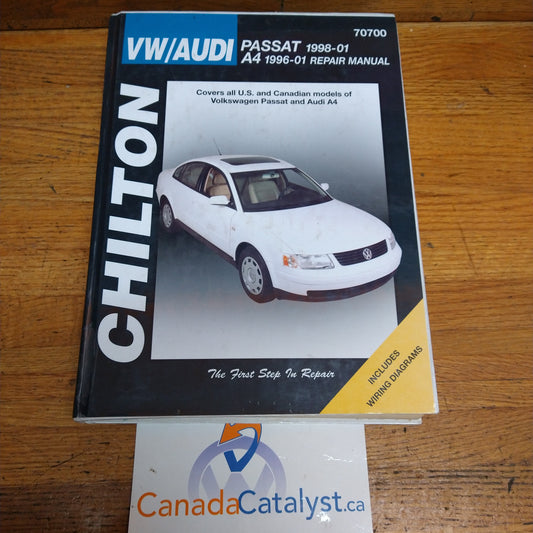 Volkswagen Passat 1998-05 & Audi A4, 1996-01 Chilton's Total Car Care Repair Manual (70700)