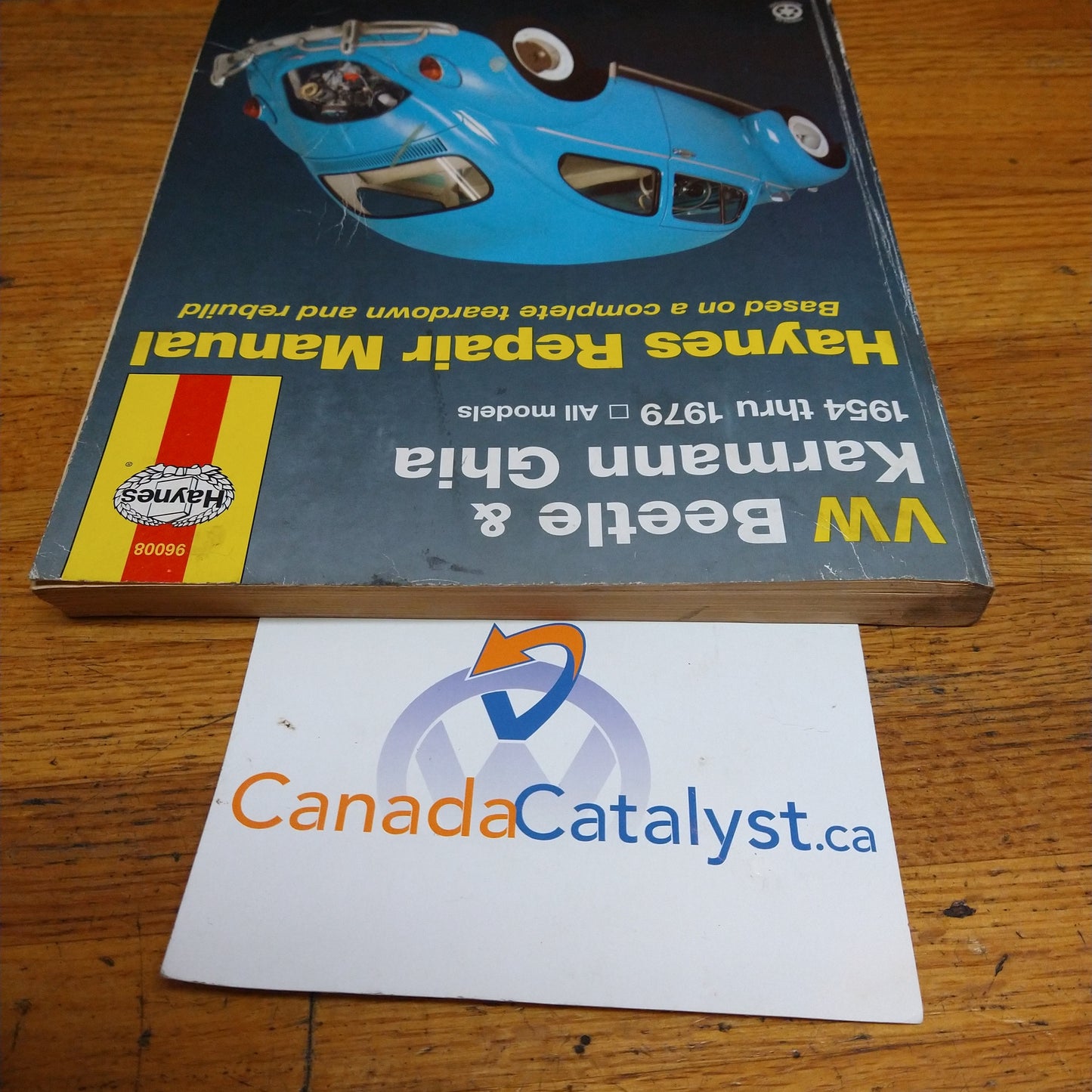 VW Beetle & Karmann Ghia 1954 Through 1979 by John Harold Haynes (96008)