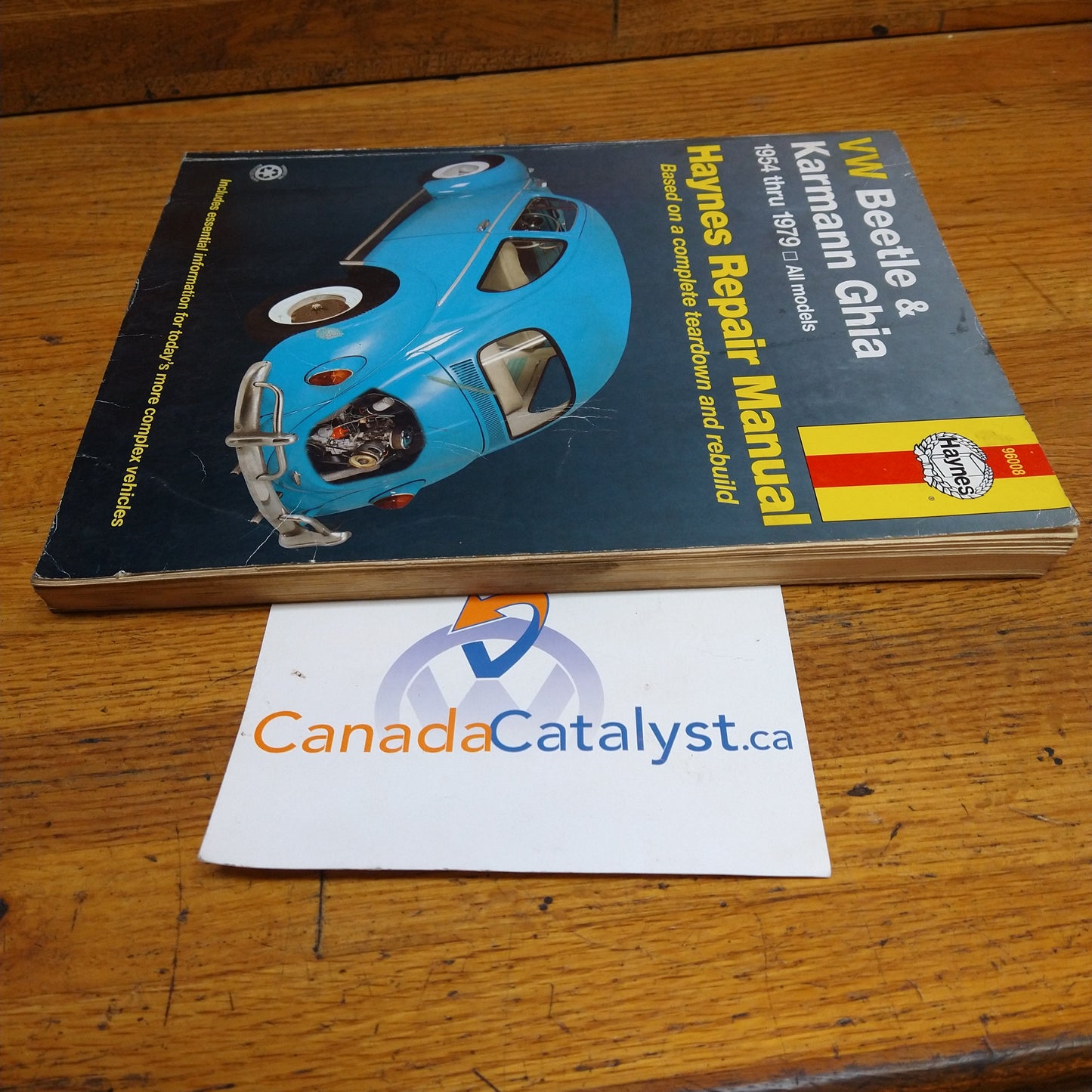 VW Beetle & Karmann Ghia 1954 Through 1979 by John Harold Haynes (96008)