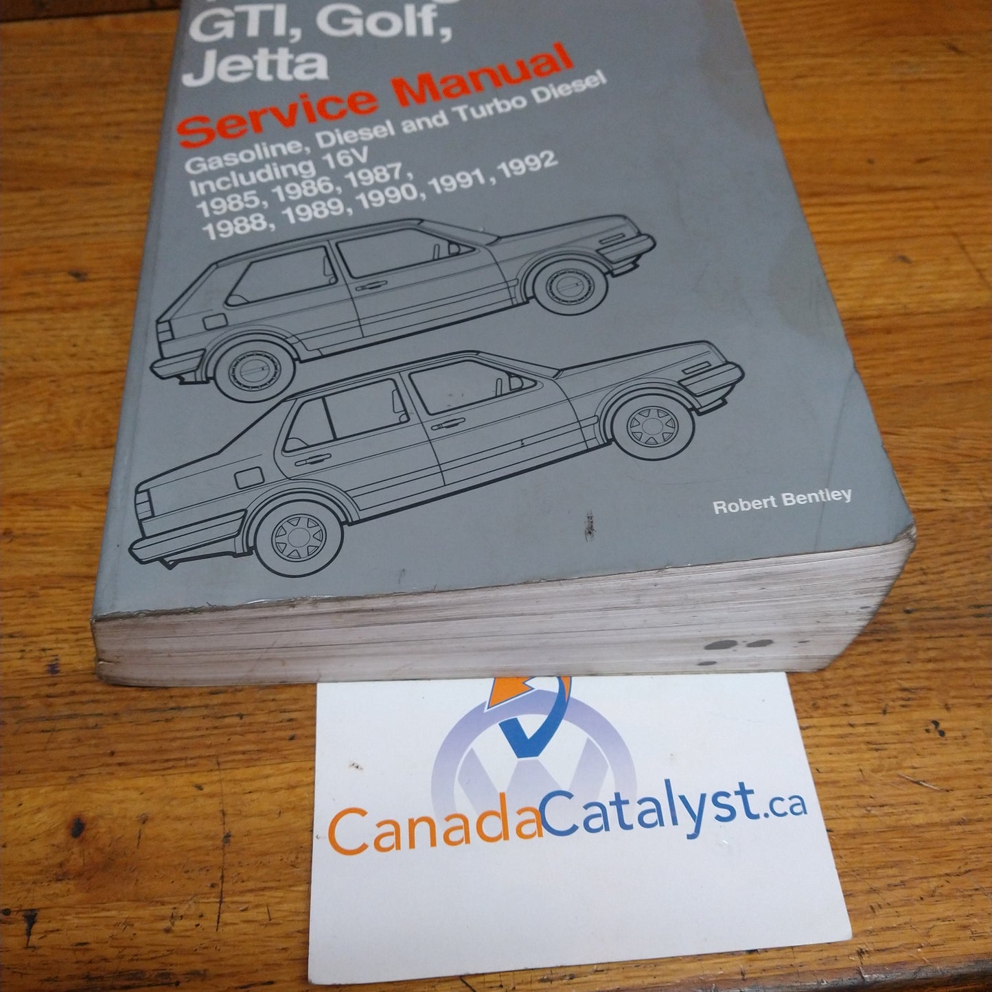 Volkswagen GTI, Golf, and Jetta Service Manual: 1985-1992 Robert Bentley