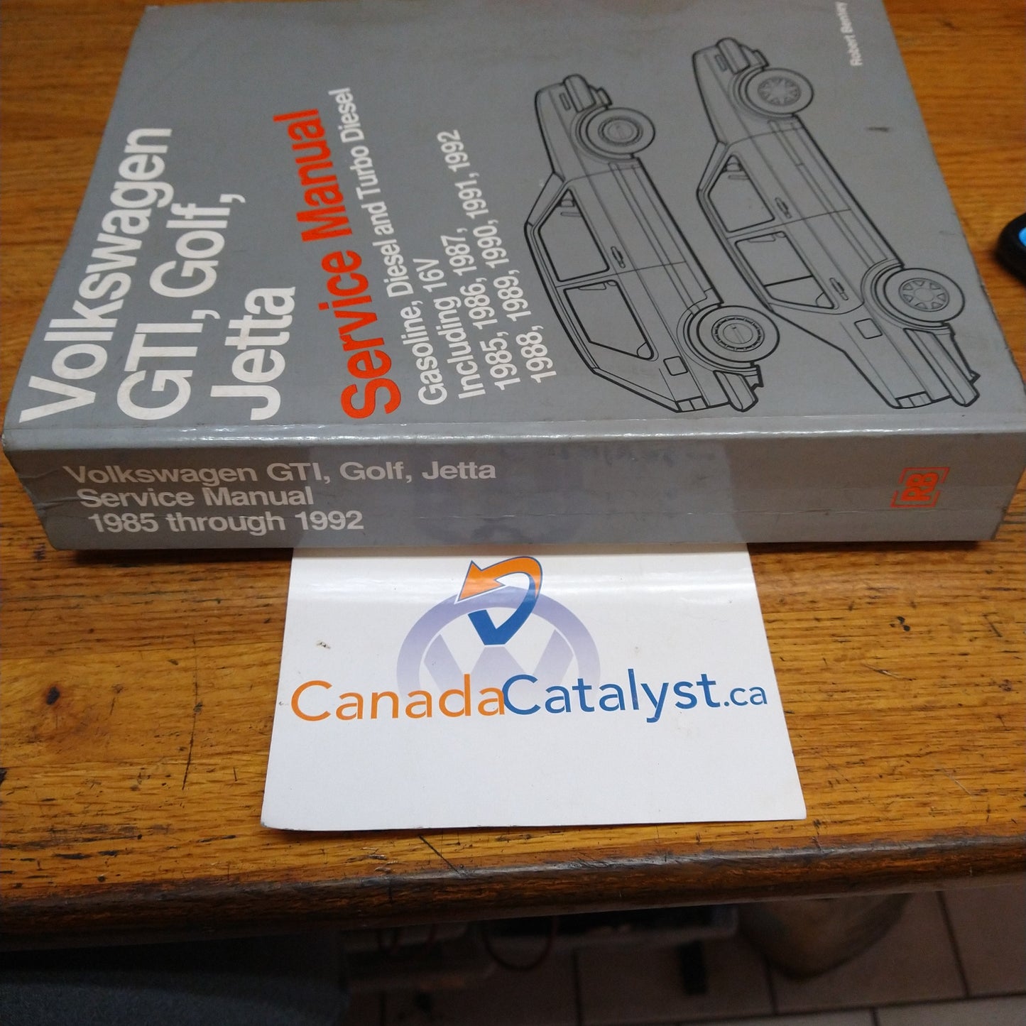 Volkswagen GTI, Golf, and Jetta Service Manual: 1985-1992 Robert Bentley