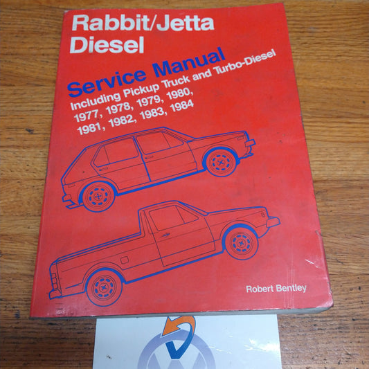 Volkswagen Rabbit, Jetta (A1 Diesel Service Manual 1977, 1978, 1979, 1980, 1981, 1982, 1984, 1984: Including Pickup Truck and Turbo Diesel