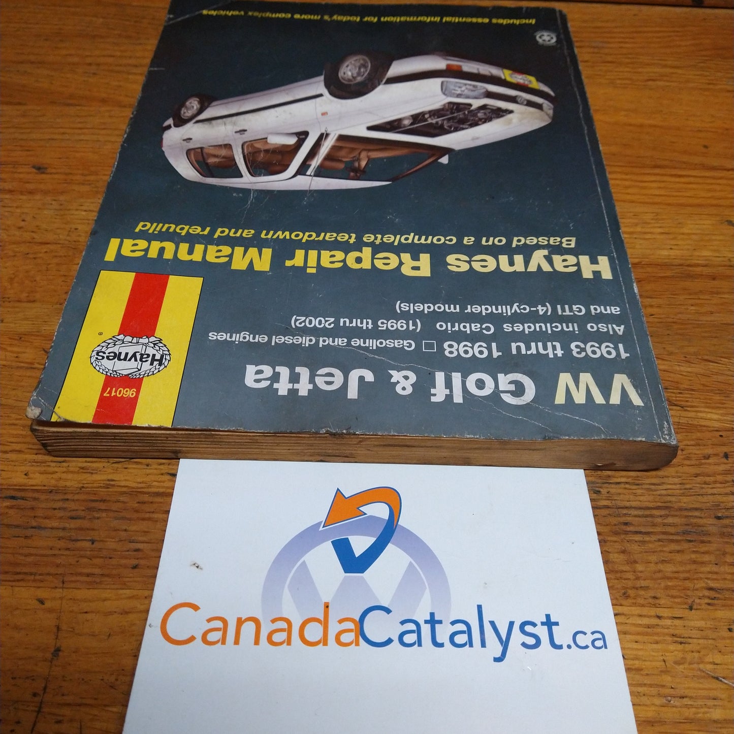 VW Golf & Jetta Automotive Repair Manual: 1993-1998 Haynes (96017)