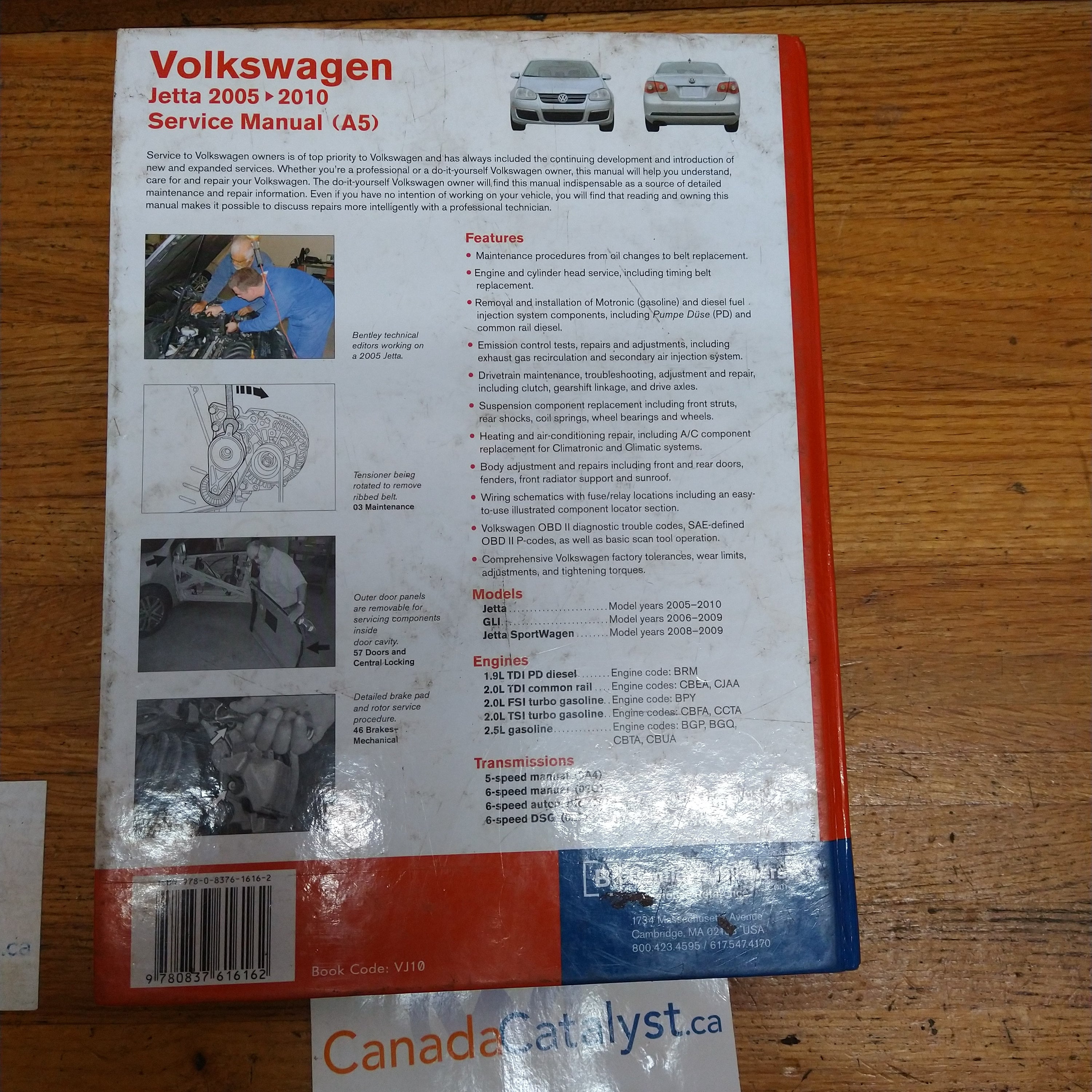 2005 - 2010 VW Jetta Service Manual – V DUB HUB